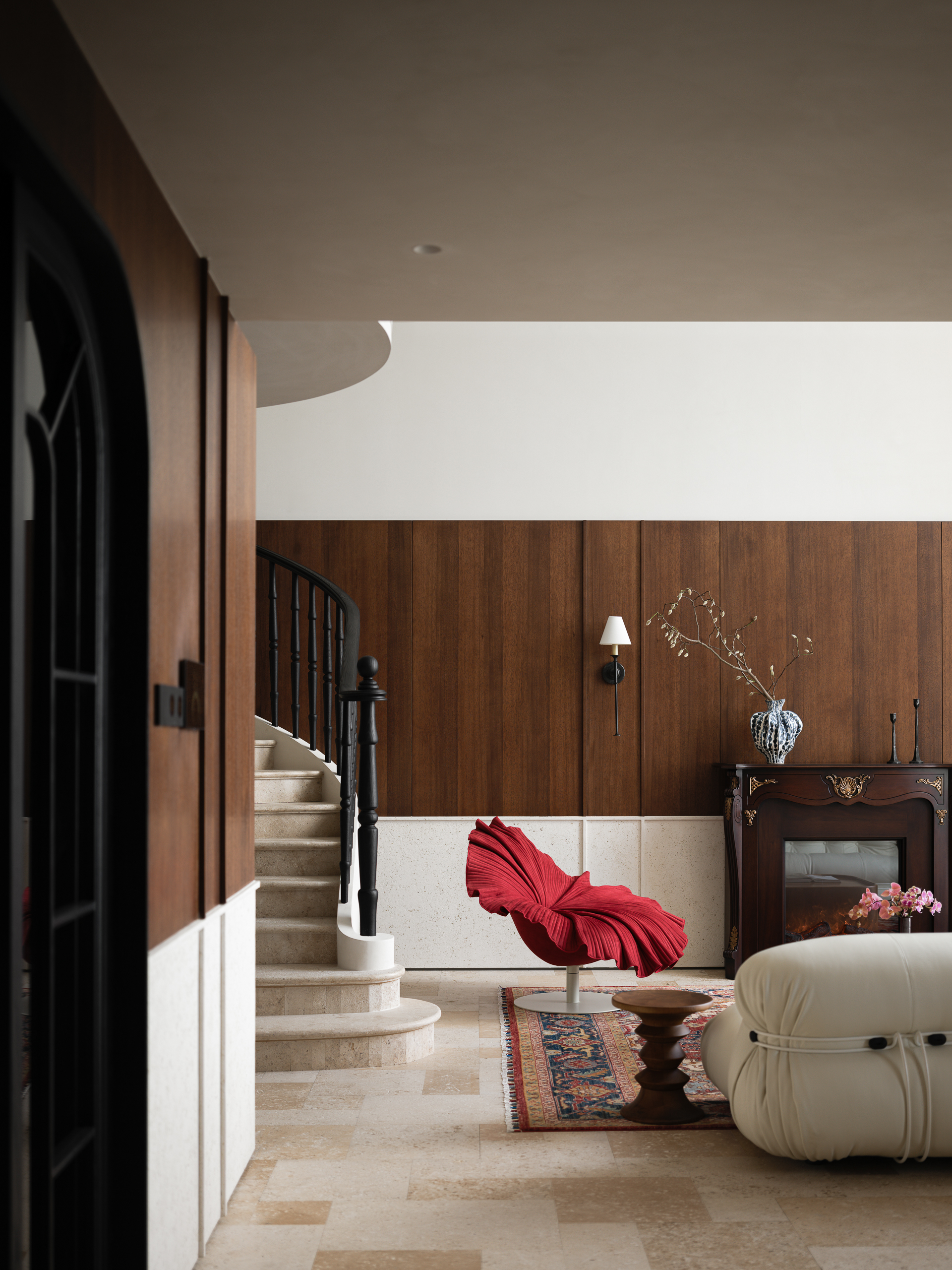 四口之家的280m²顶层江景复式 理想生活之城市花园江景顶复丨中国惠州丨LICO力高设计 钟良胜-8