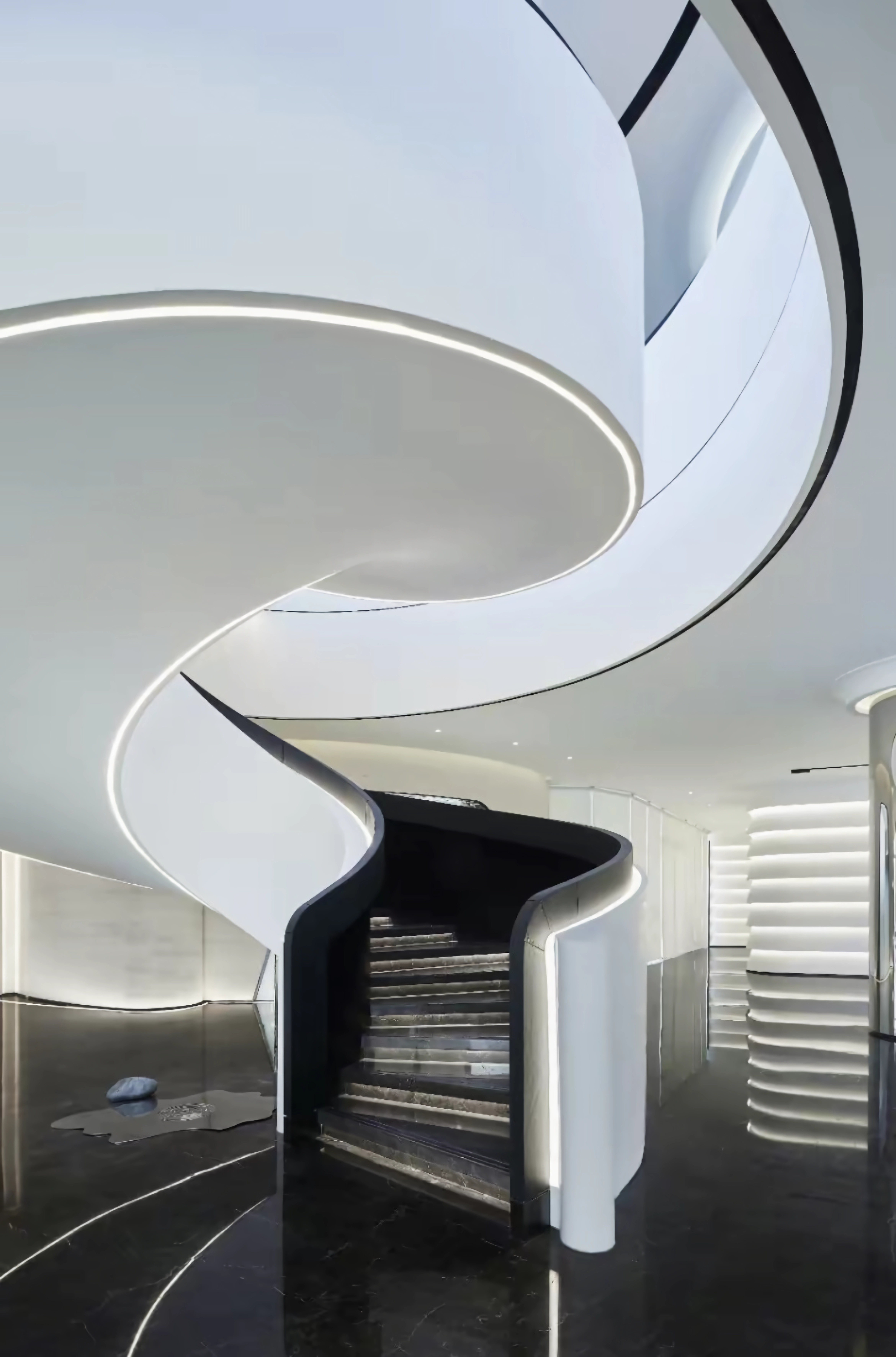 各种楼梯效果图丨中国西安丨CAD设计师-0