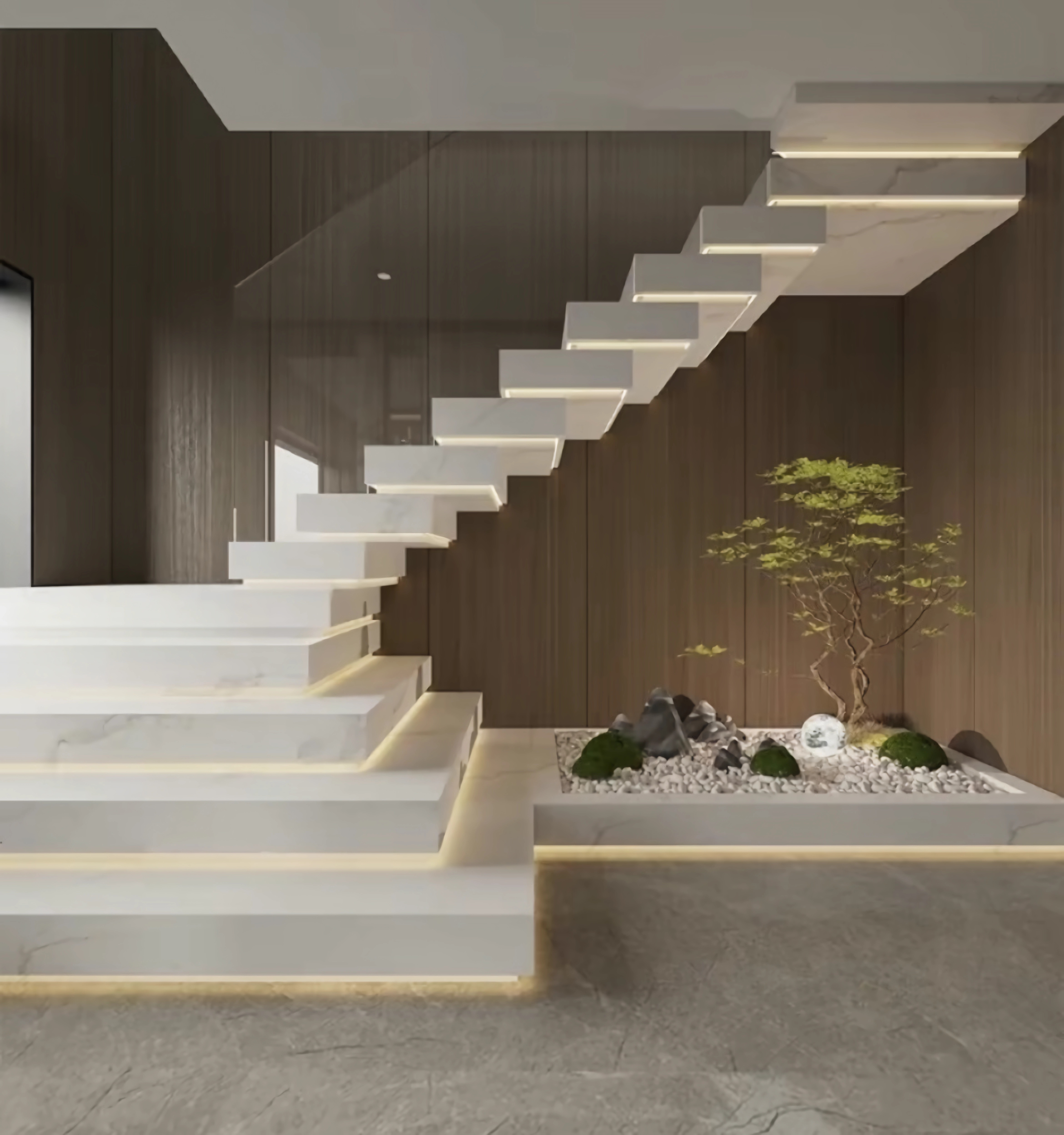 各种楼梯效果图丨中国西安丨CAD设计师-11