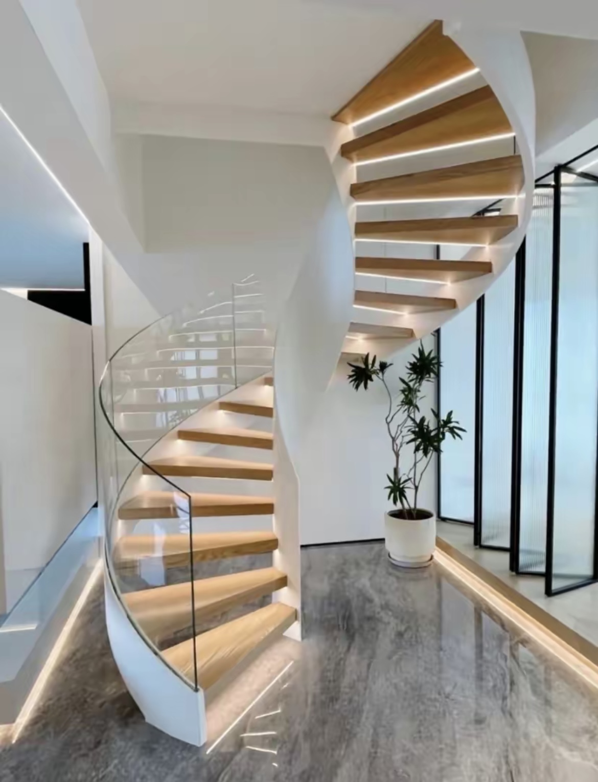 各种楼梯效果图丨中国西安丨CAD设计师-42