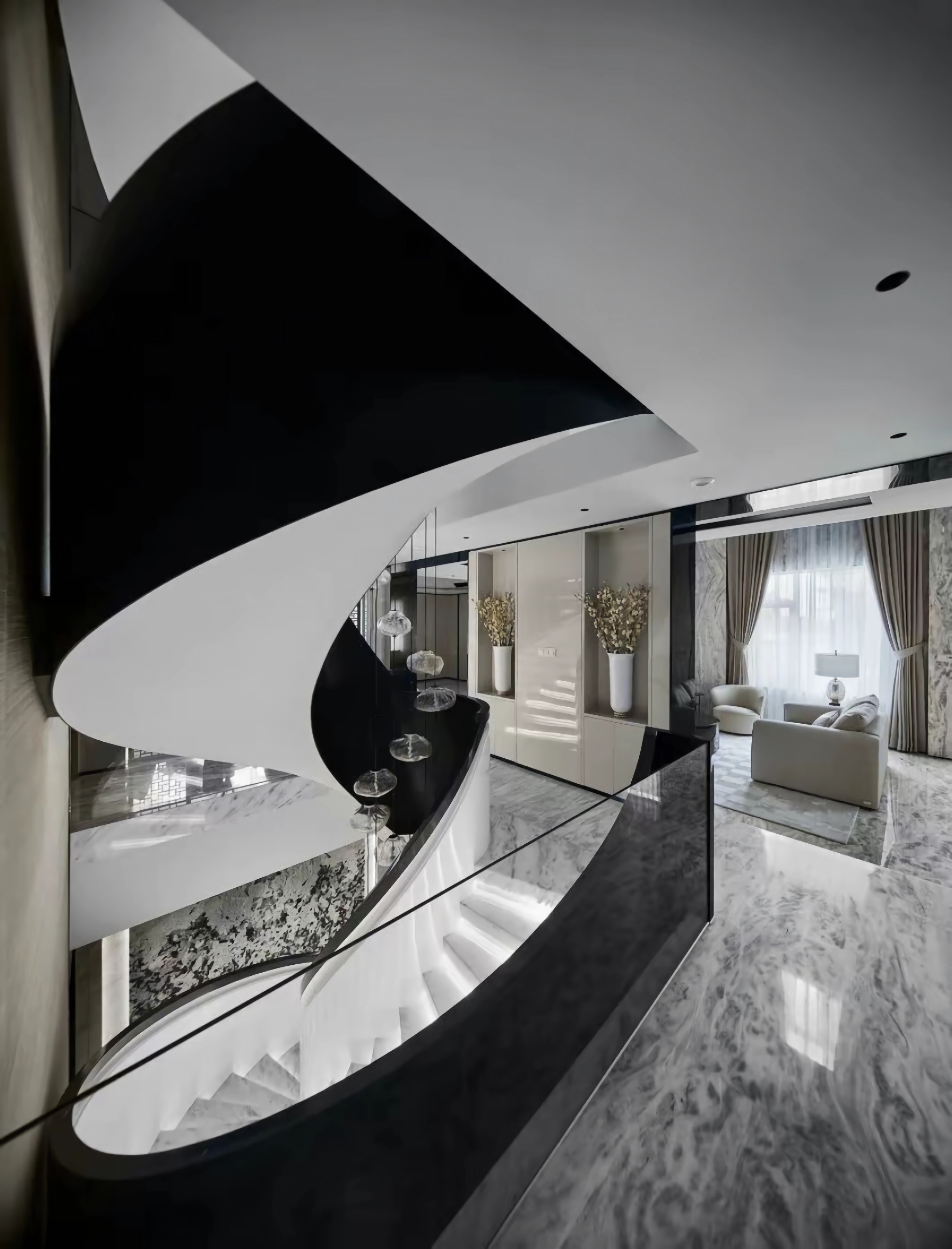 各种楼梯效果图丨中国西安丨CAD设计师-5