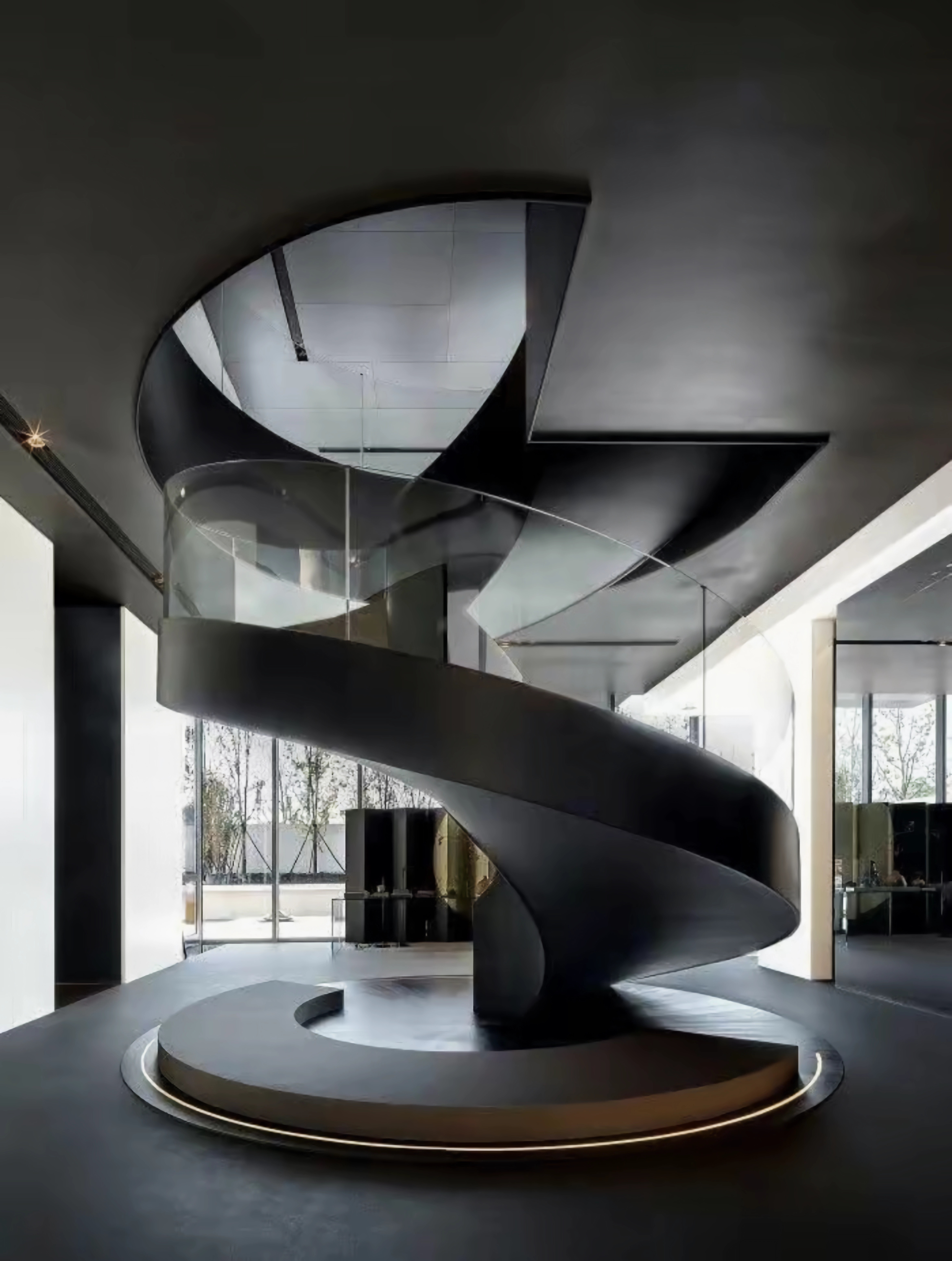 各种楼梯效果图丨中国西安丨CAD设计师-18