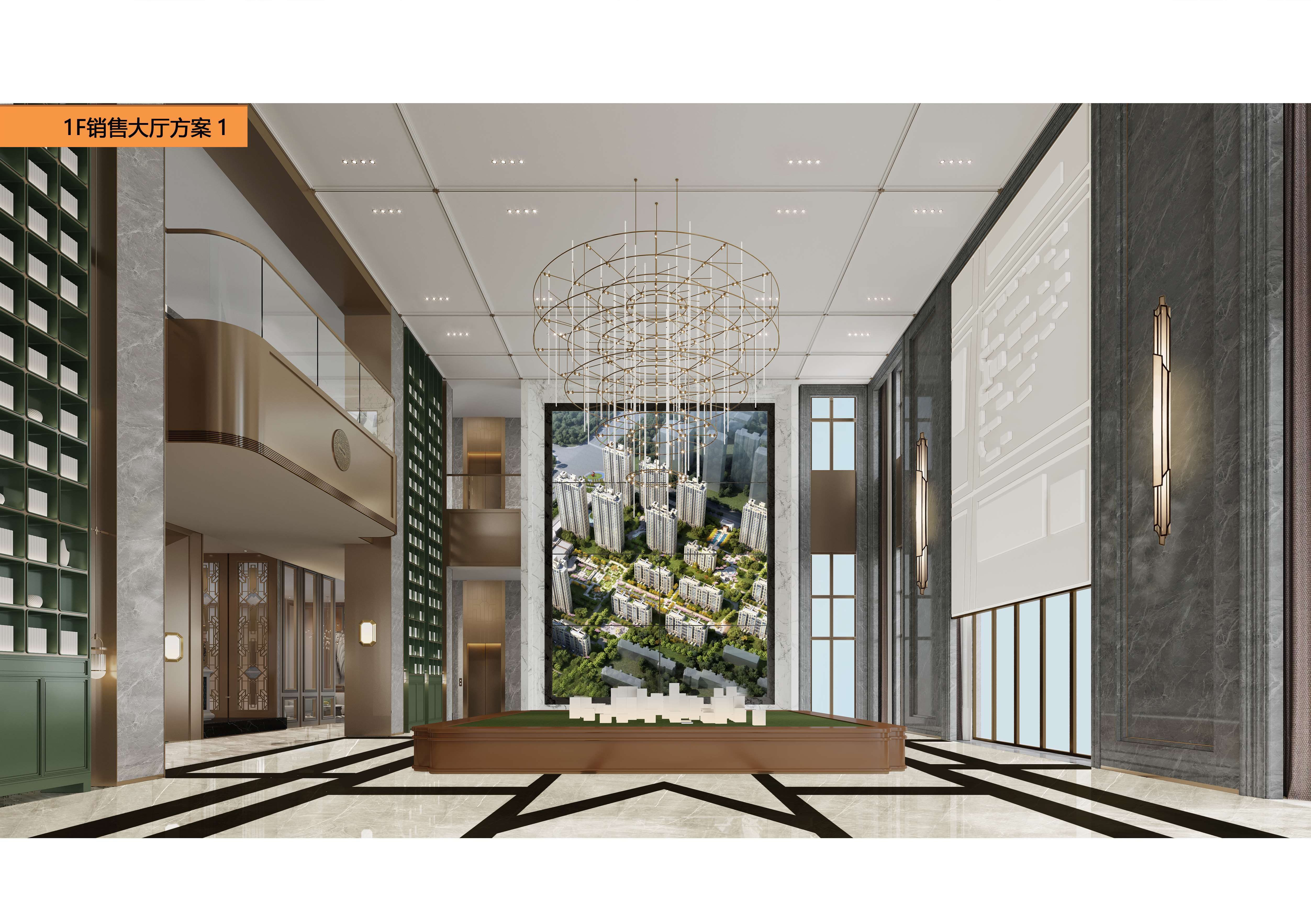 大正澜庭- 龙泽北岳新城项目（售楼处）丨中国哈尔滨丨赵洪亮（赵無极）；效果图制作：李松蒲；施工图制作：赵子林团队-4