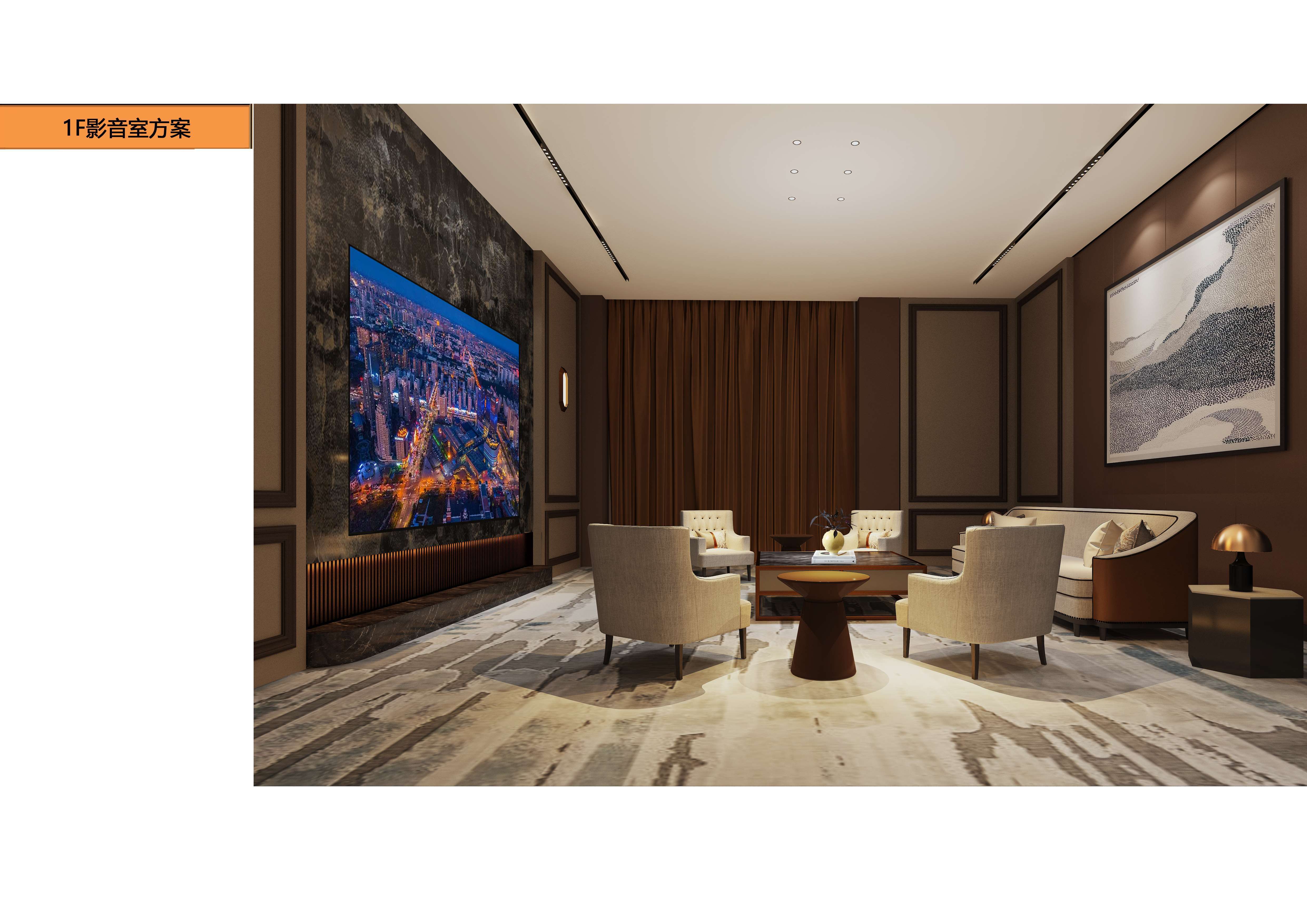 大正澜庭- 龙泽北岳新城项目（售楼处）丨中国哈尔滨丨赵洪亮（赵無极）；效果图制作：李松蒲；施工图制作：赵子林团队-13