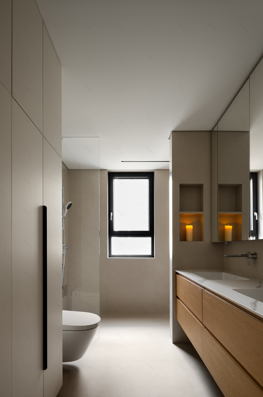 松弛栖居 让家成为生活的容器丨中国聊城丨上海众合铂纳空间设计-22