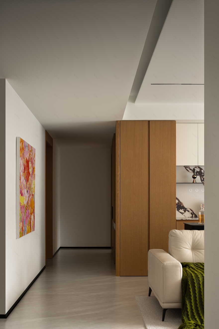 松弛栖居 让家成为生活的容器丨中国聊城丨上海众合铂纳空间设计-3