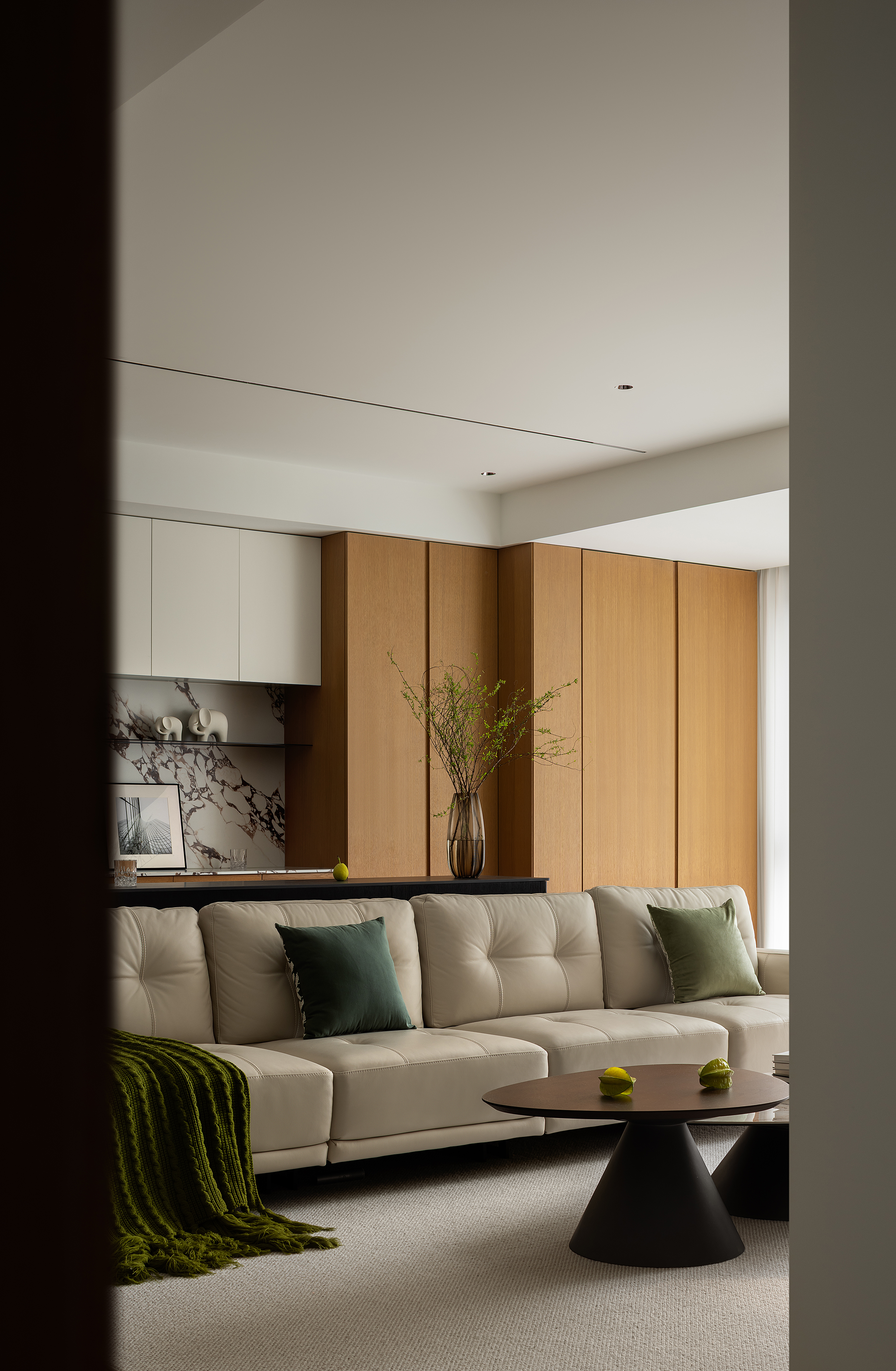 松弛栖居 让家成为生活的容器丨中国聊城丨上海众合铂纳空间设计-5