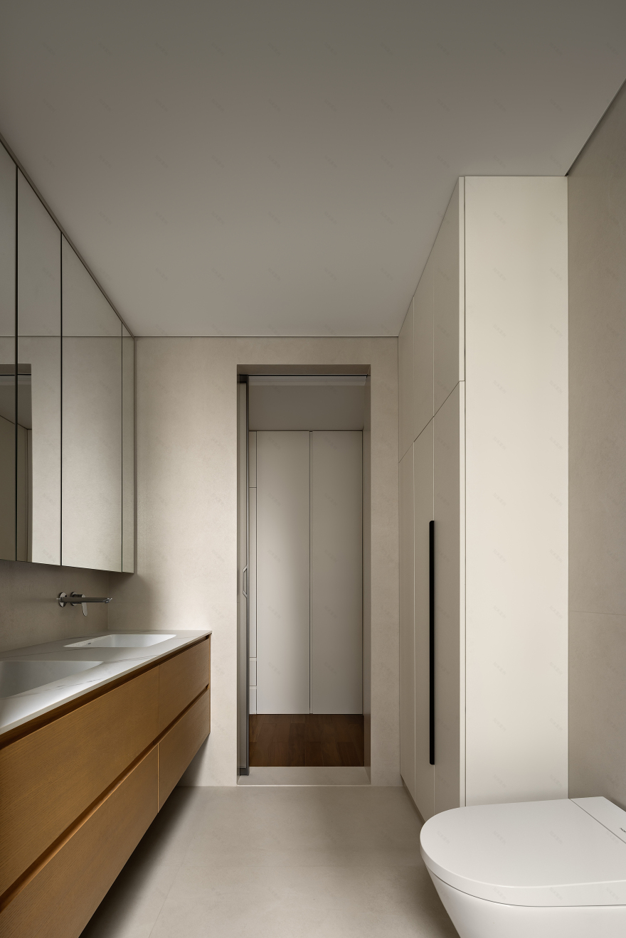 松弛栖居 让家成为生活的容器丨中国聊城丨上海众合铂纳空间设计-23