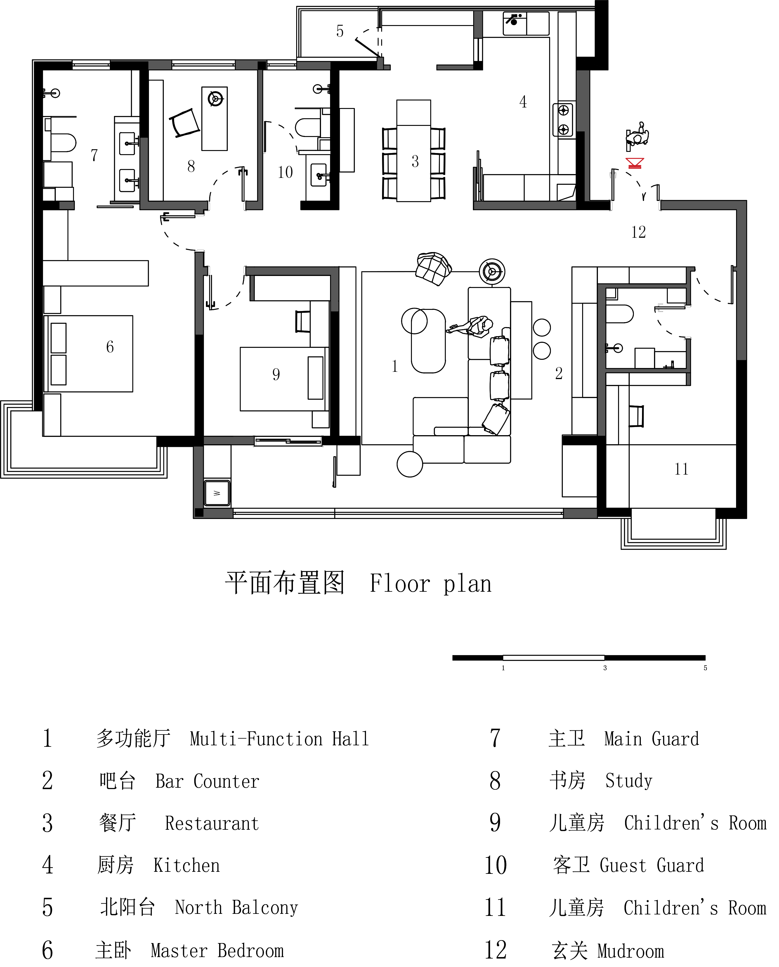 松弛栖居 让家成为生活的容器丨中国聊城丨上海众合铂纳空间设计-27