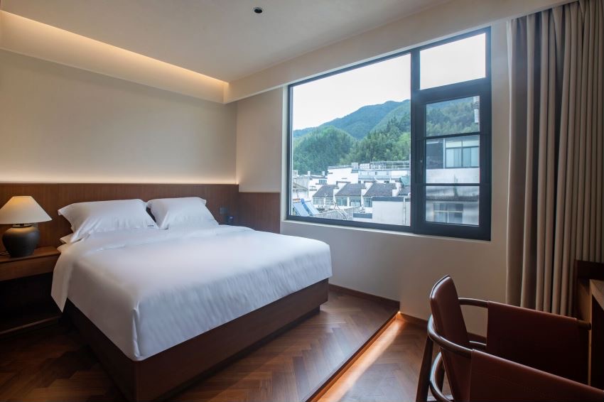 汤口山而栖民宿丨中国黄山丨叁空间美学工作室-0