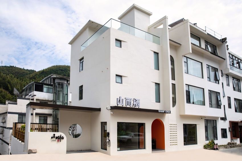 汤口山而栖民宿丨中国黄山丨叁空间美学工作室-10