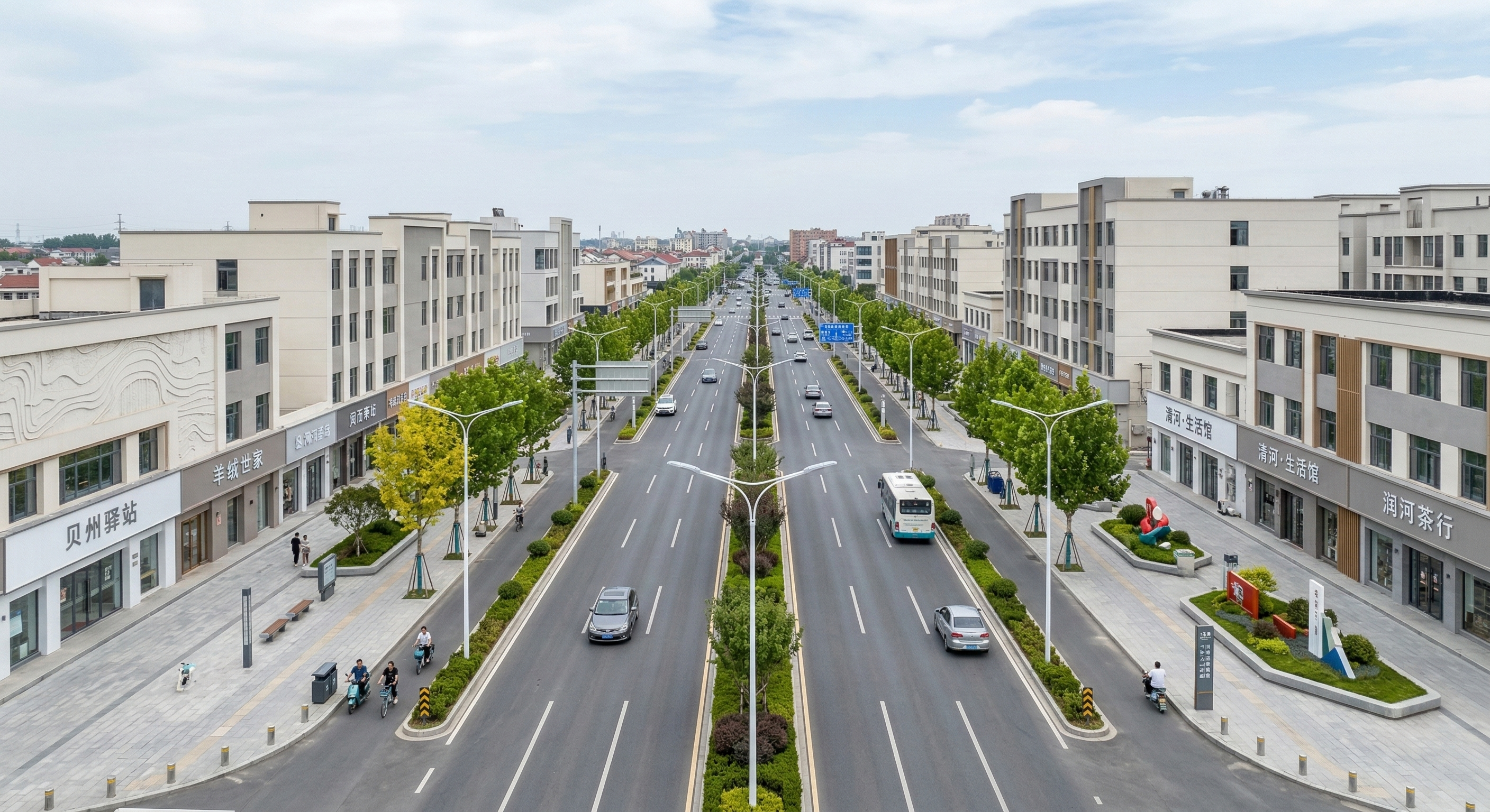 城市样板街道/轴线/迎宾道/县城丨中国邢台丨liuhai设计-4