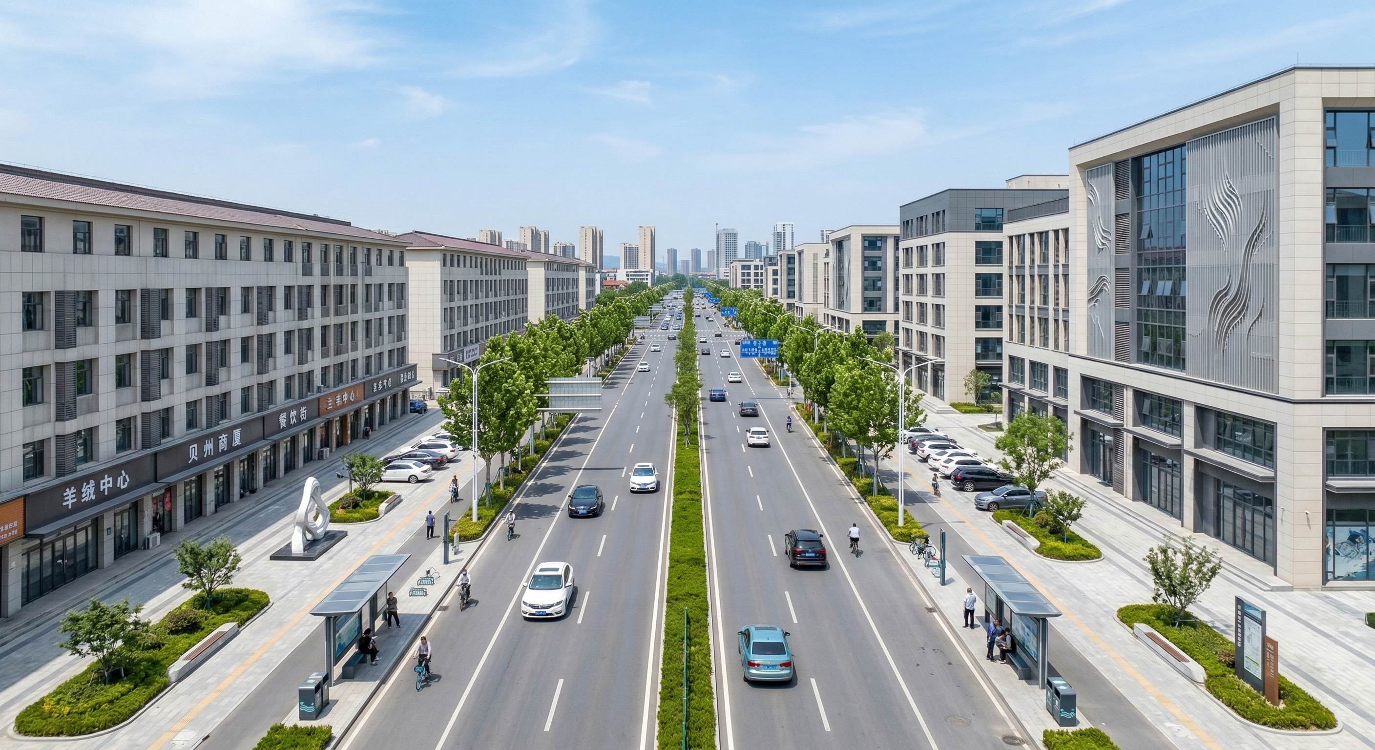 城市样板街道/轴线/迎宾道/县城丨中国邢台丨liuhai设计-5