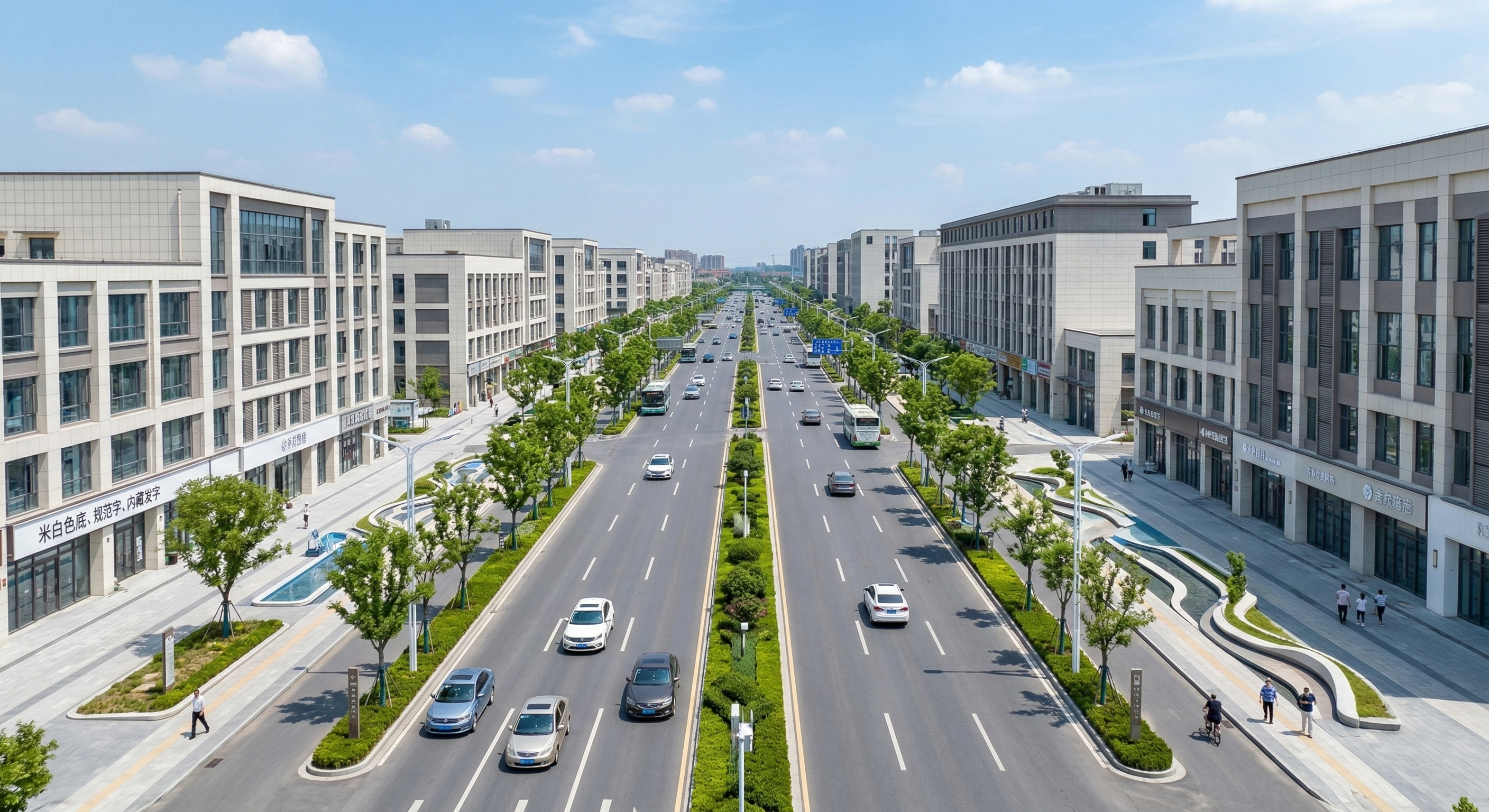 城市样板街道/轴线/迎宾道/县城丨中国邢台丨liuhai设计-9