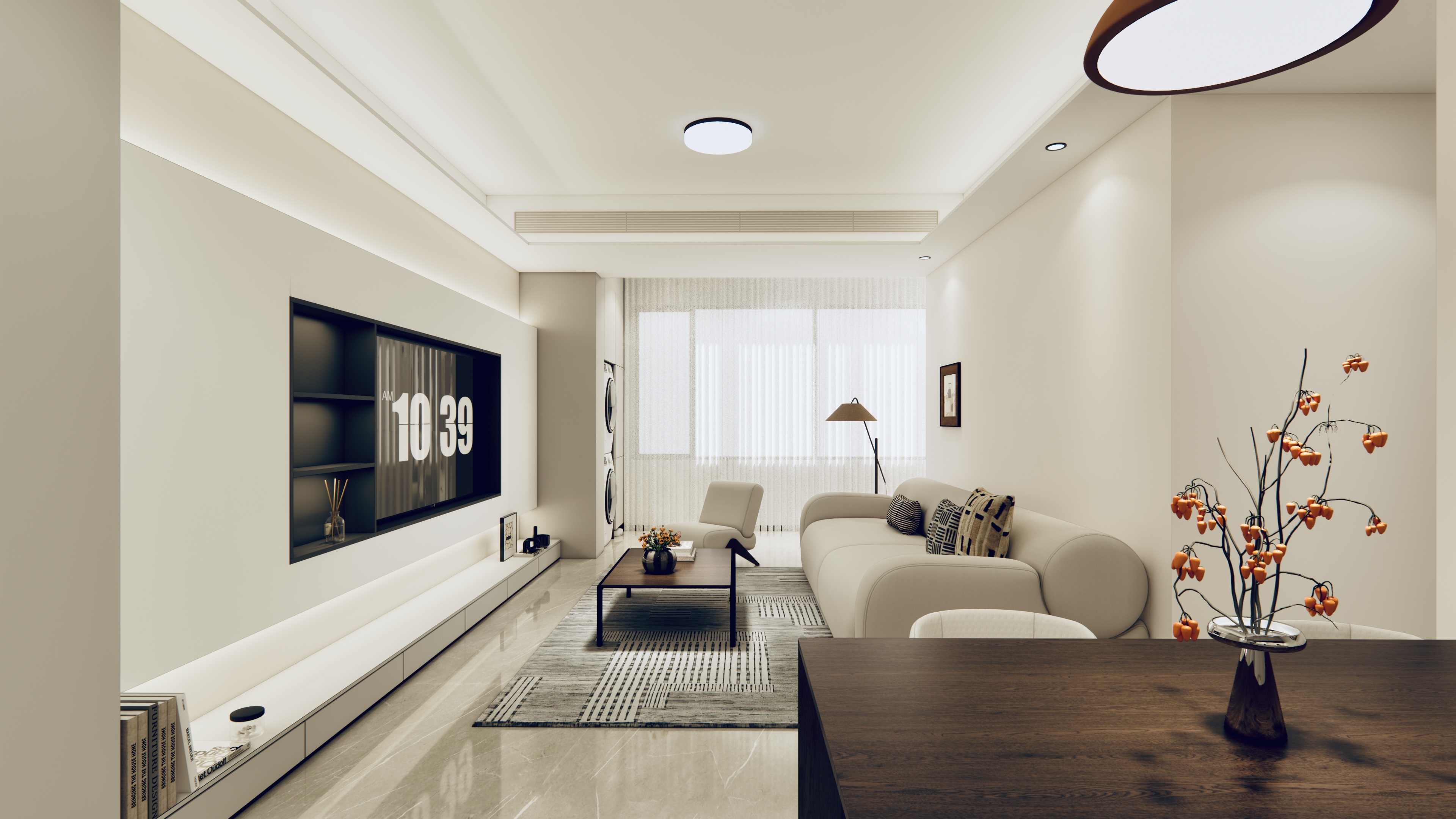 龙湖舜山府113平精装改造丨中国长沙丨湖南秩序空间设计-2