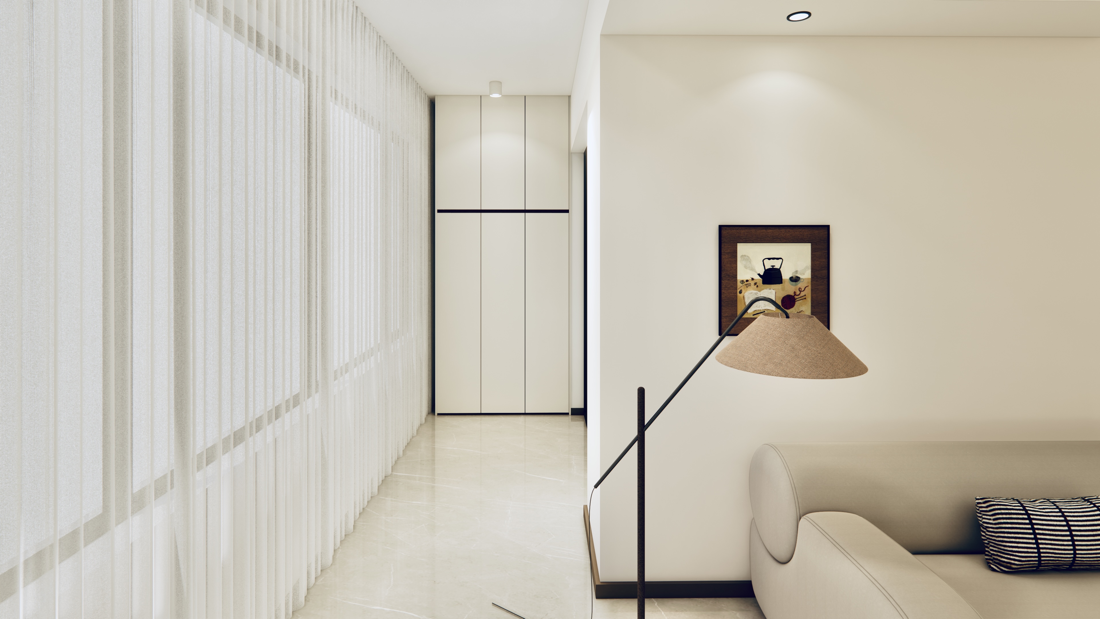 龙湖舜山府113平精装改造丨中国长沙丨湖南秩序空间设计-4