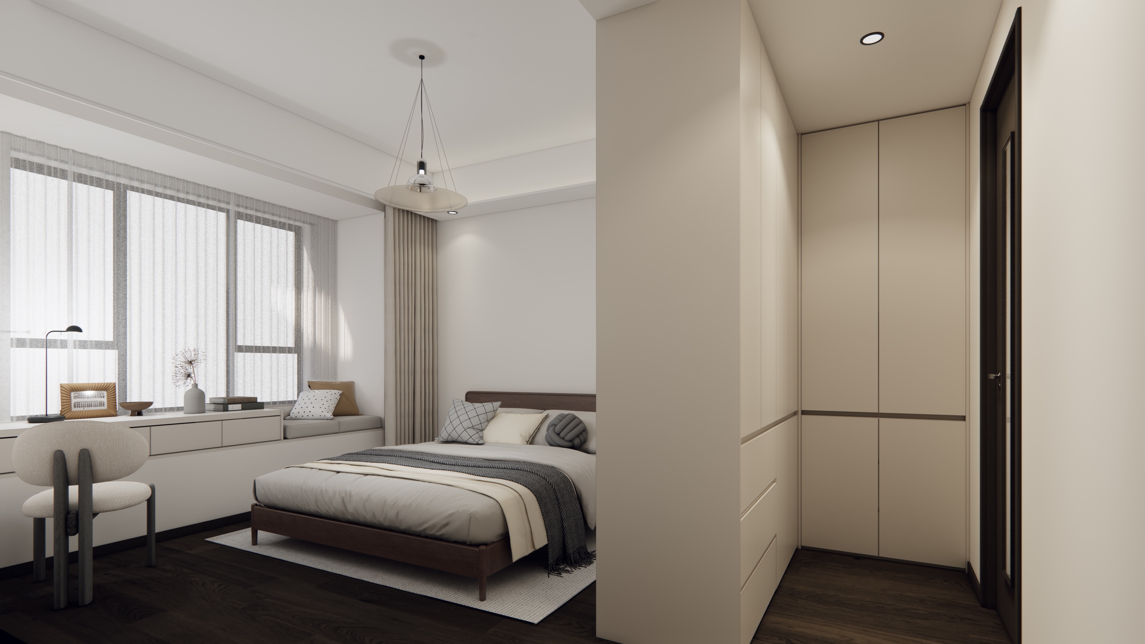 龙湖舜山府113平精装改造丨中国长沙丨湖南秩序空间设计-7