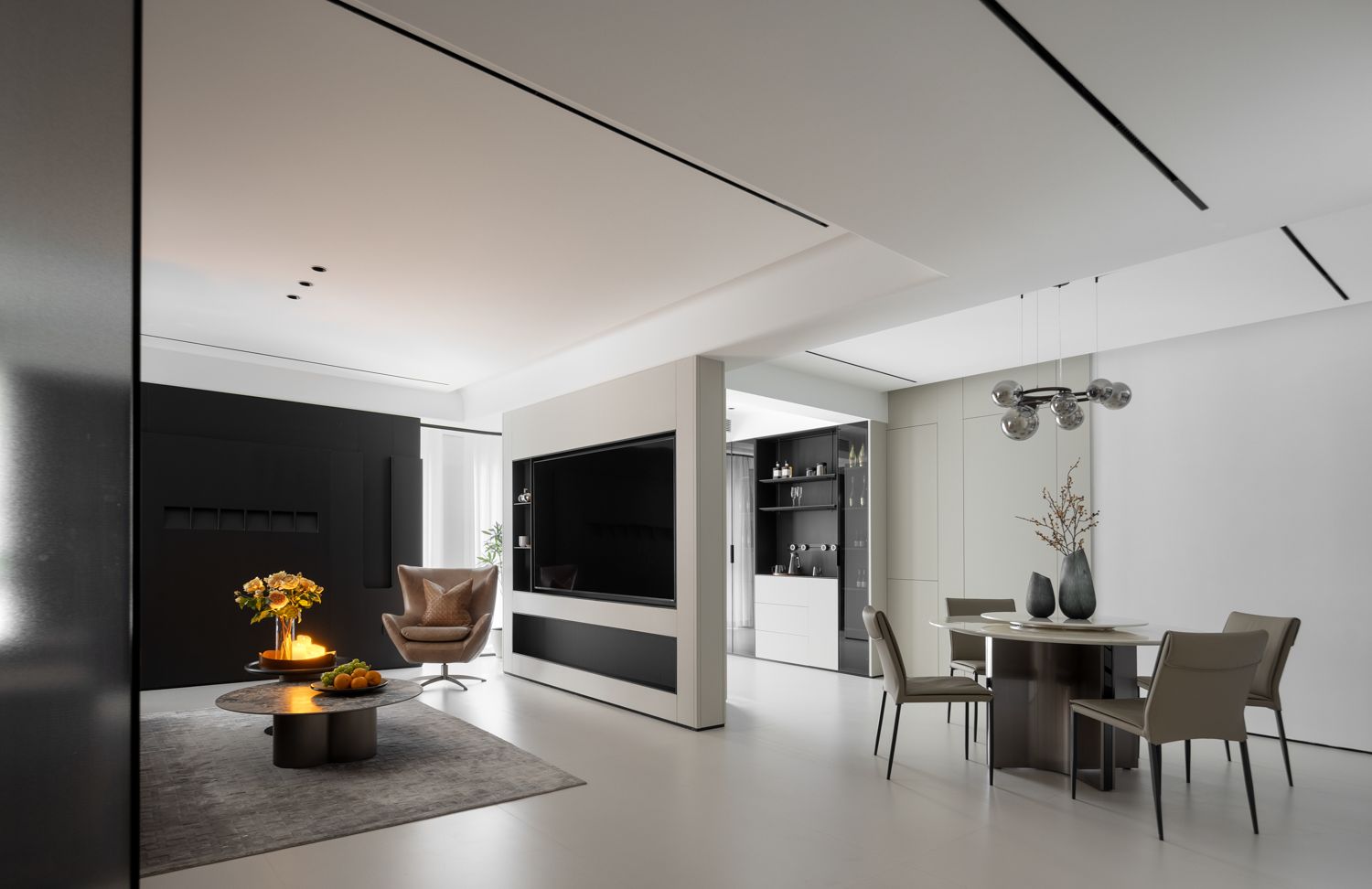 国际公馆 199㎡ 意式现代丨中国温州丨室迈设计-4