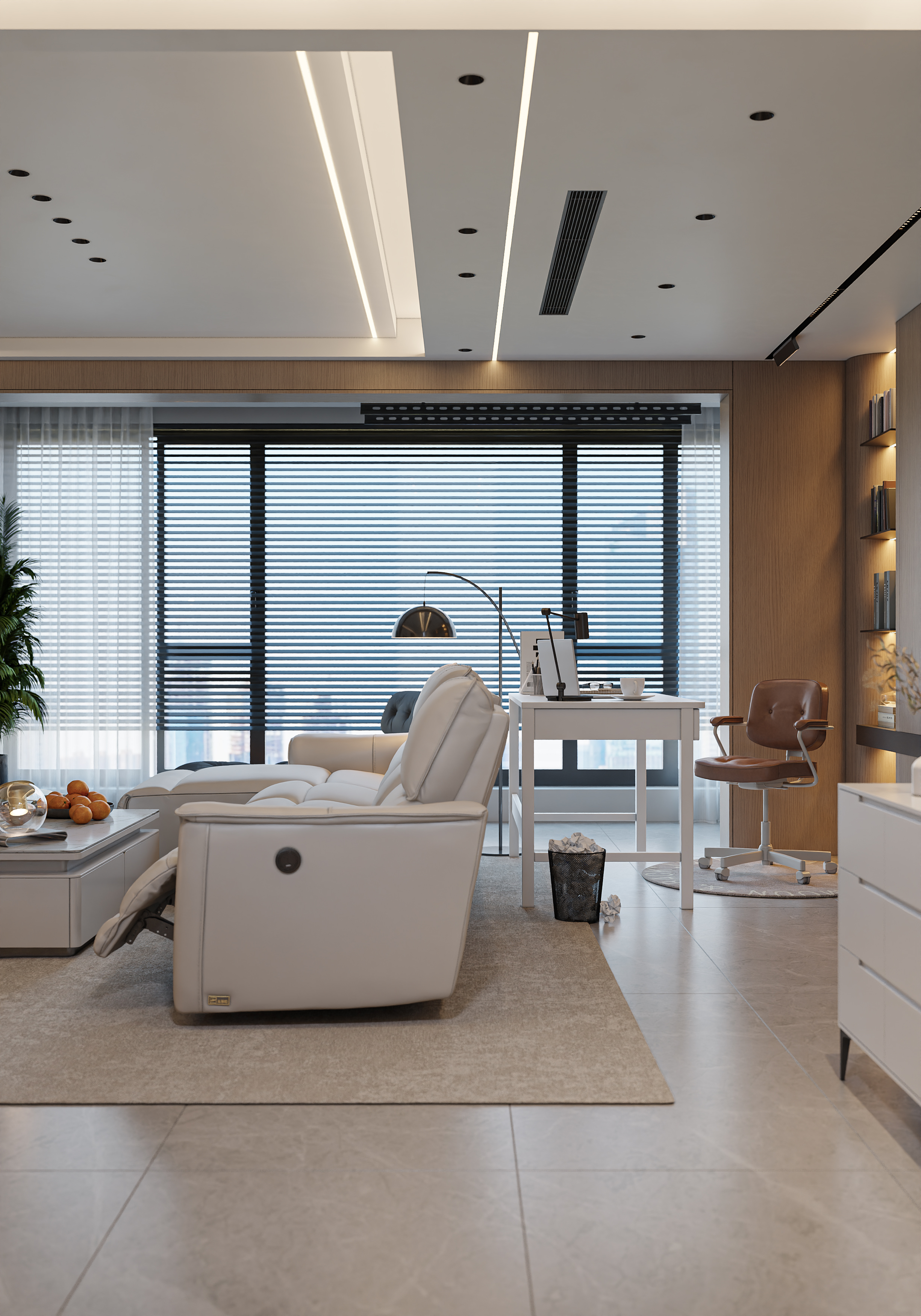 和平里143㎡平层现代意式丨中国长治丨牛霄宇-3