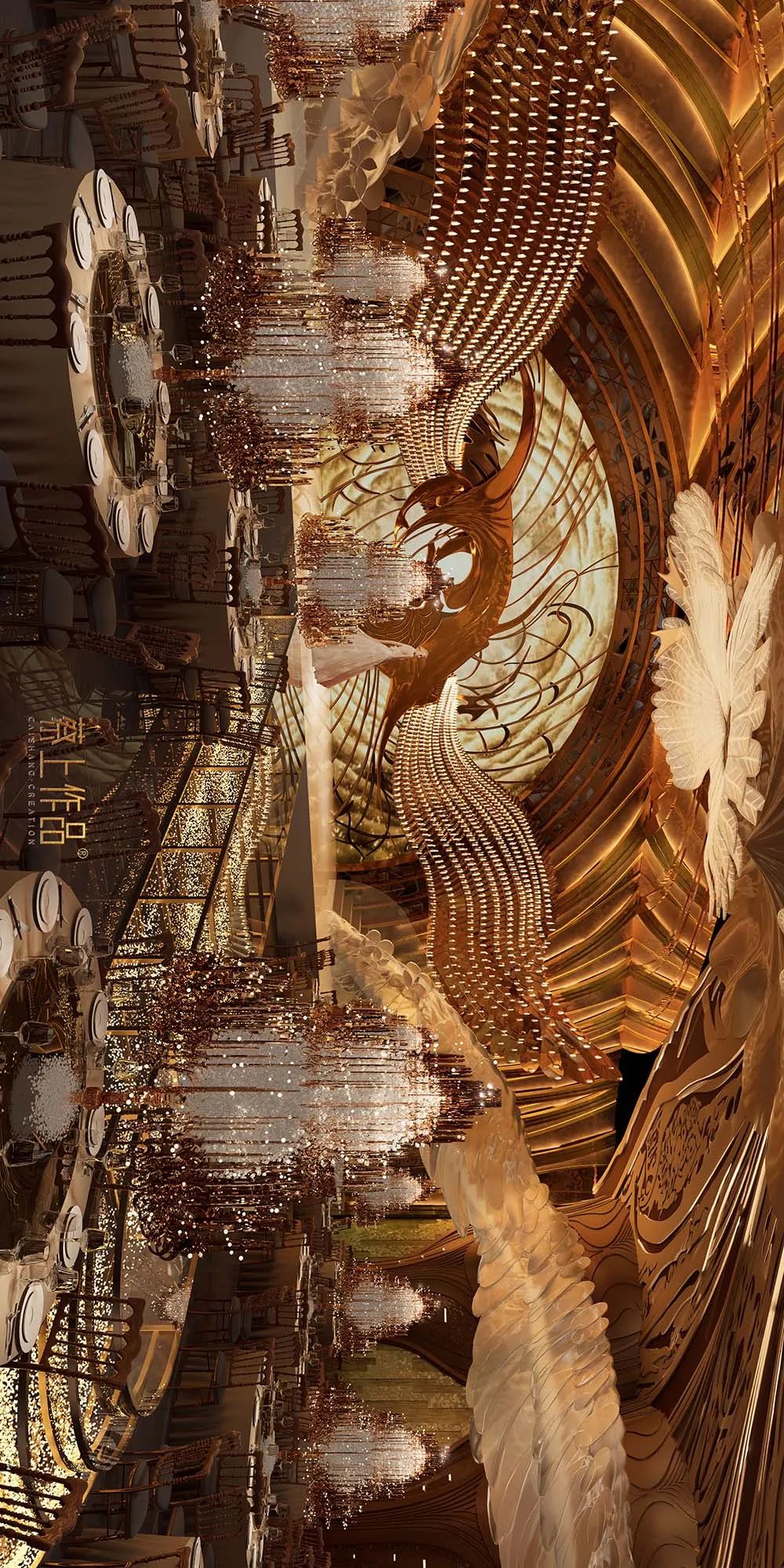 蔡上设计 泰州瑞丽兹宴会中心丨中国泰州丨 蔡上设计-12