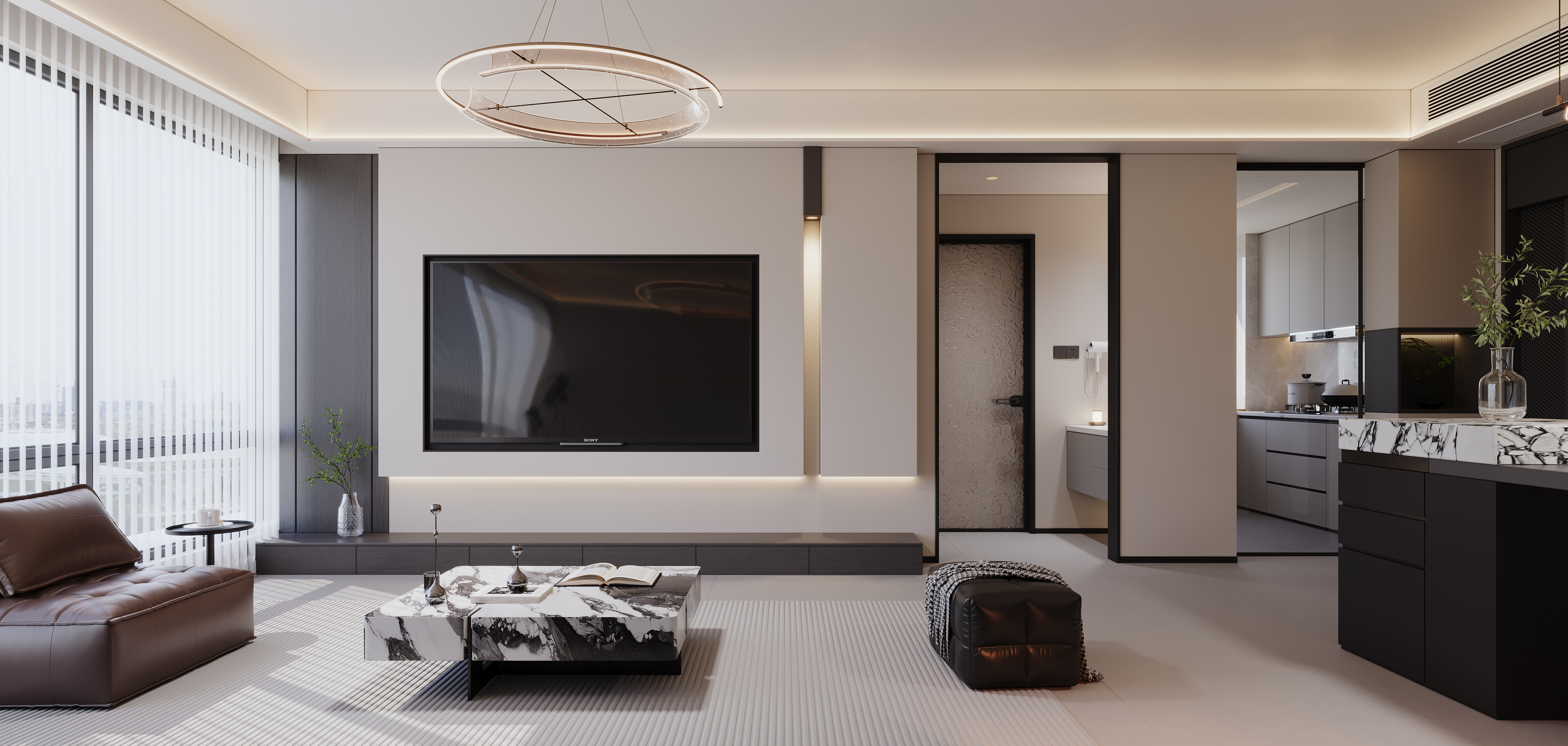 兰江颐山境6-2301丨中国成都丨华浔装饰公司-2