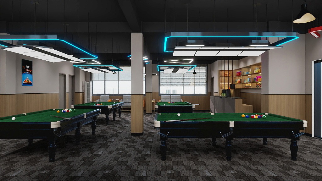 桐庐KTV和台球厅丨中国杭州丨益匠设计-1