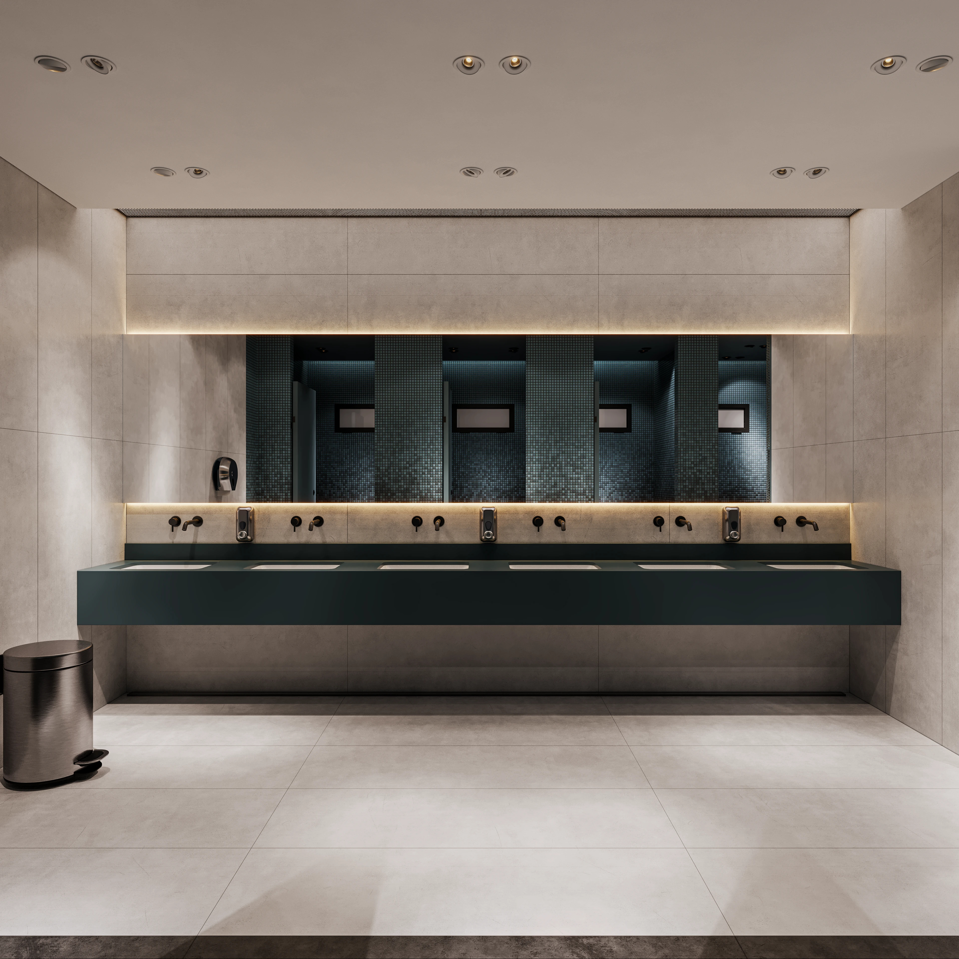 公共卫生间丨埃及丨IDRAC HAITHAM SAMIR-6