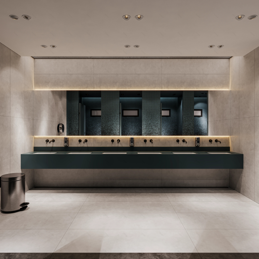 公共卫生间丨埃及丨IDRAC HAITHAM SAMIR-6