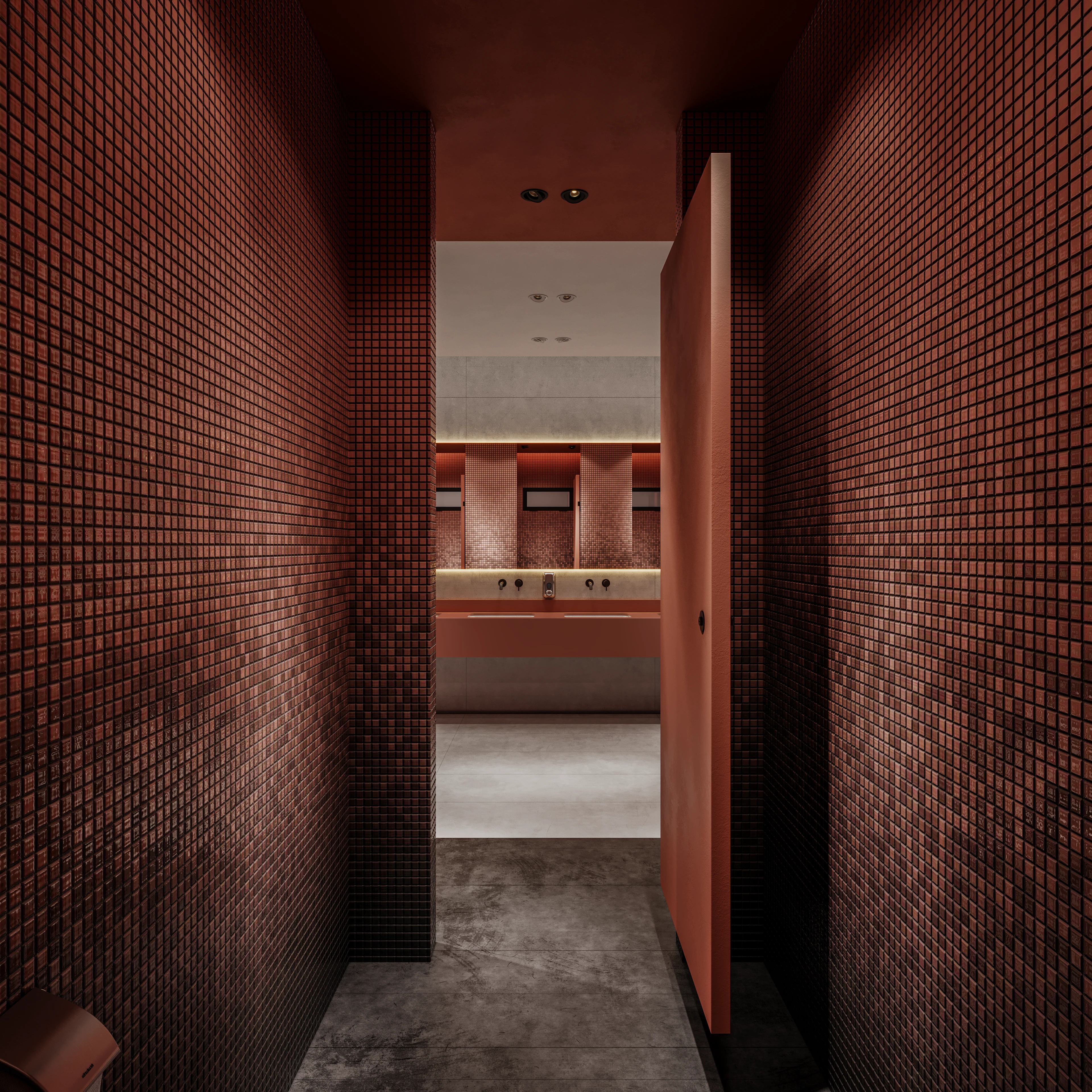 公共卫生间丨埃及丨IDRAC HAITHAM SAMIR-11