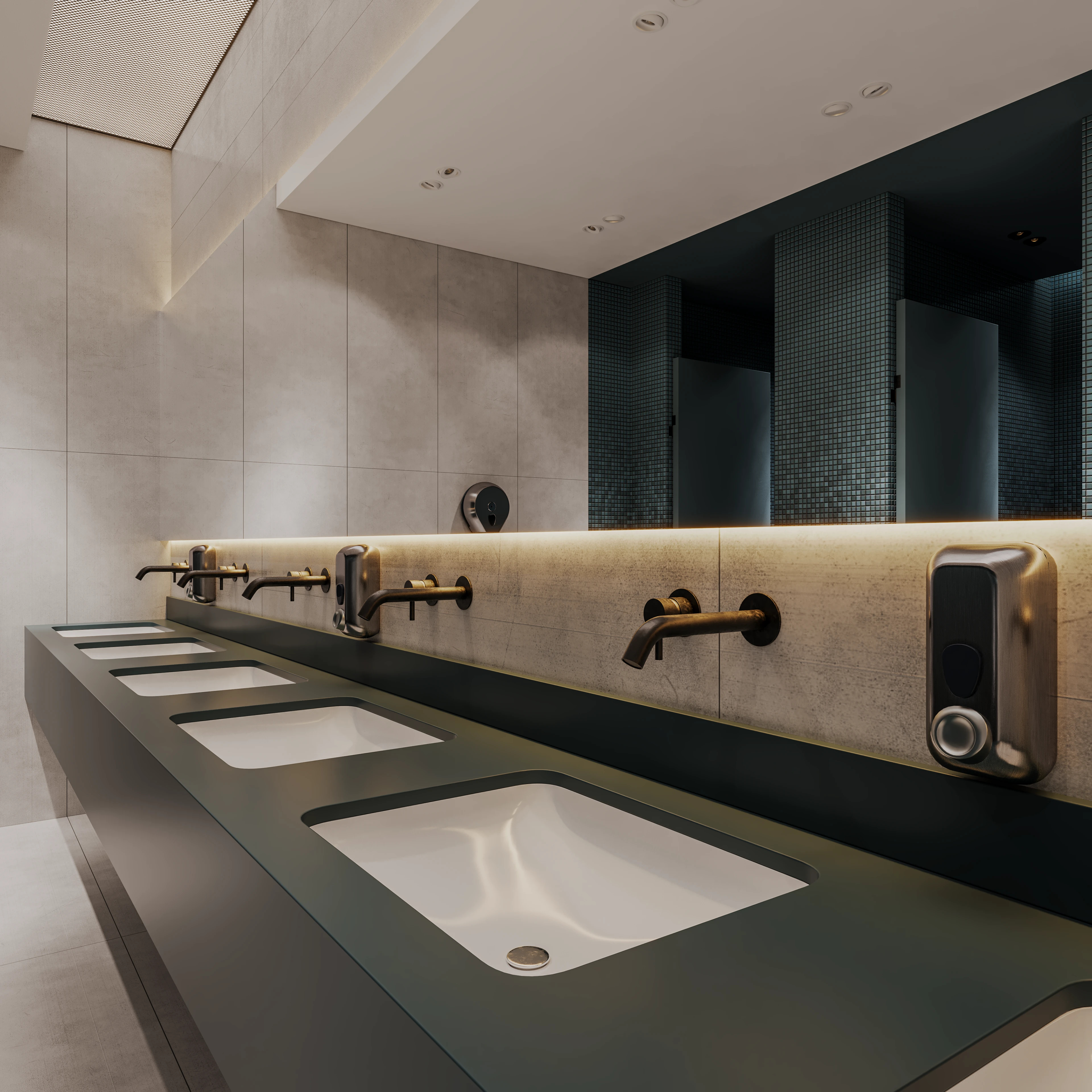 公共卫生间丨埃及丨IDRAC HAITHAM SAMIR-12