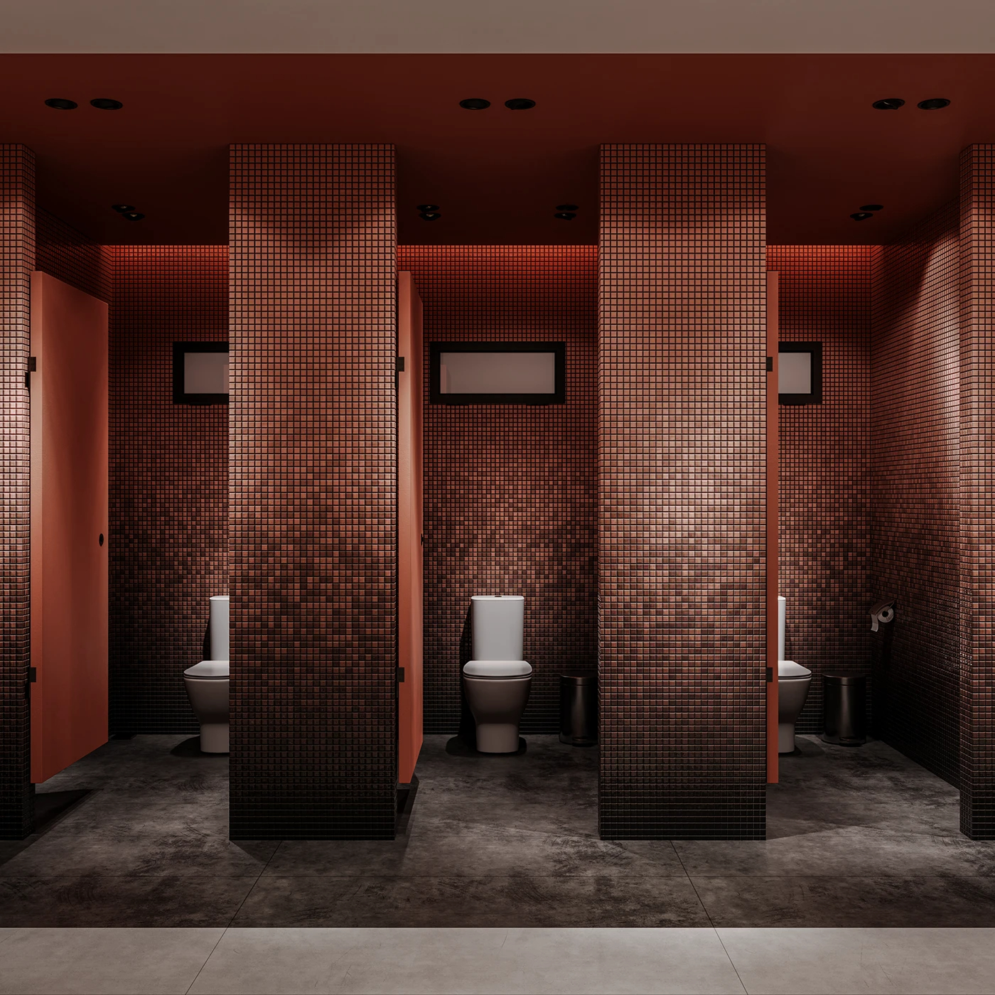 公共卫生间丨埃及丨IDRAC HAITHAM SAMIR-14