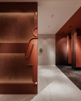 公共卫生间丨埃及丨IDRAC HAITHAM SAMIR