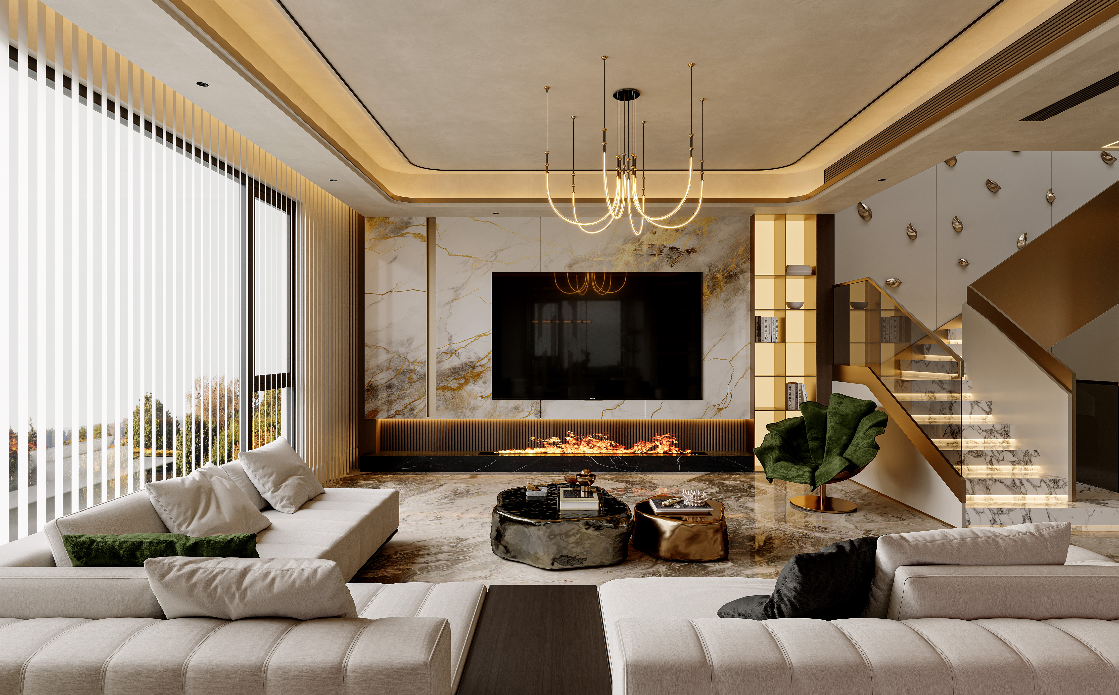 华府300平别墅丨中国上海丨李冬-7