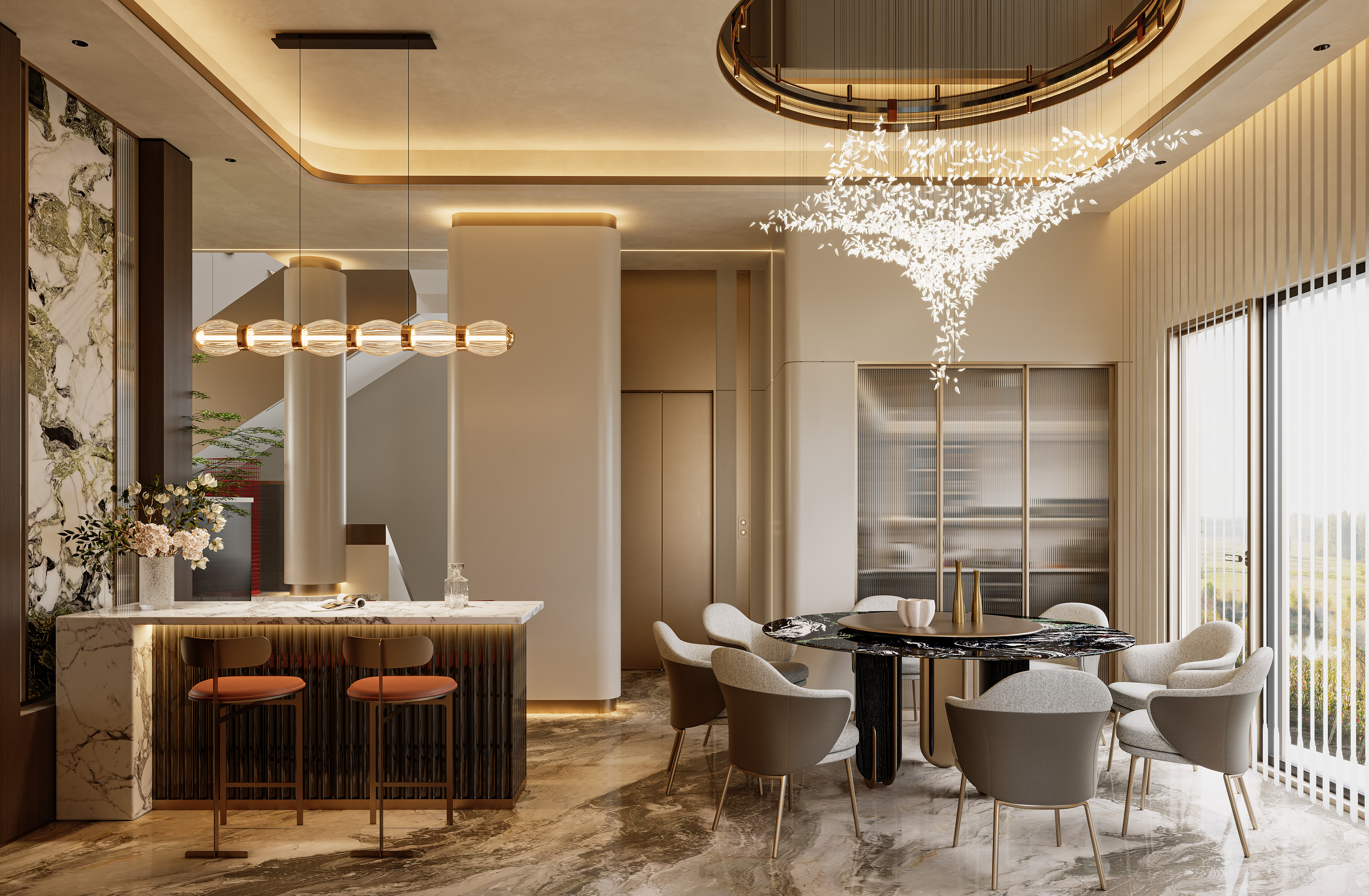 华府300平别墅丨中国上海丨李冬-4