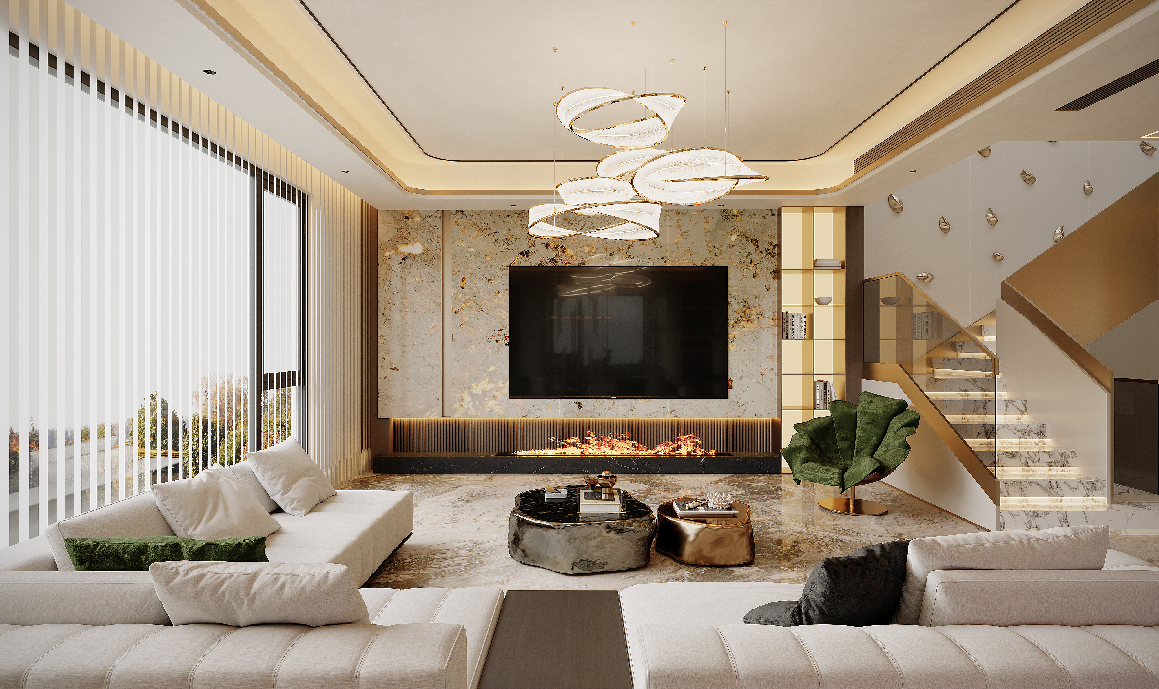 华府300平别墅丨中国上海丨李冬-3