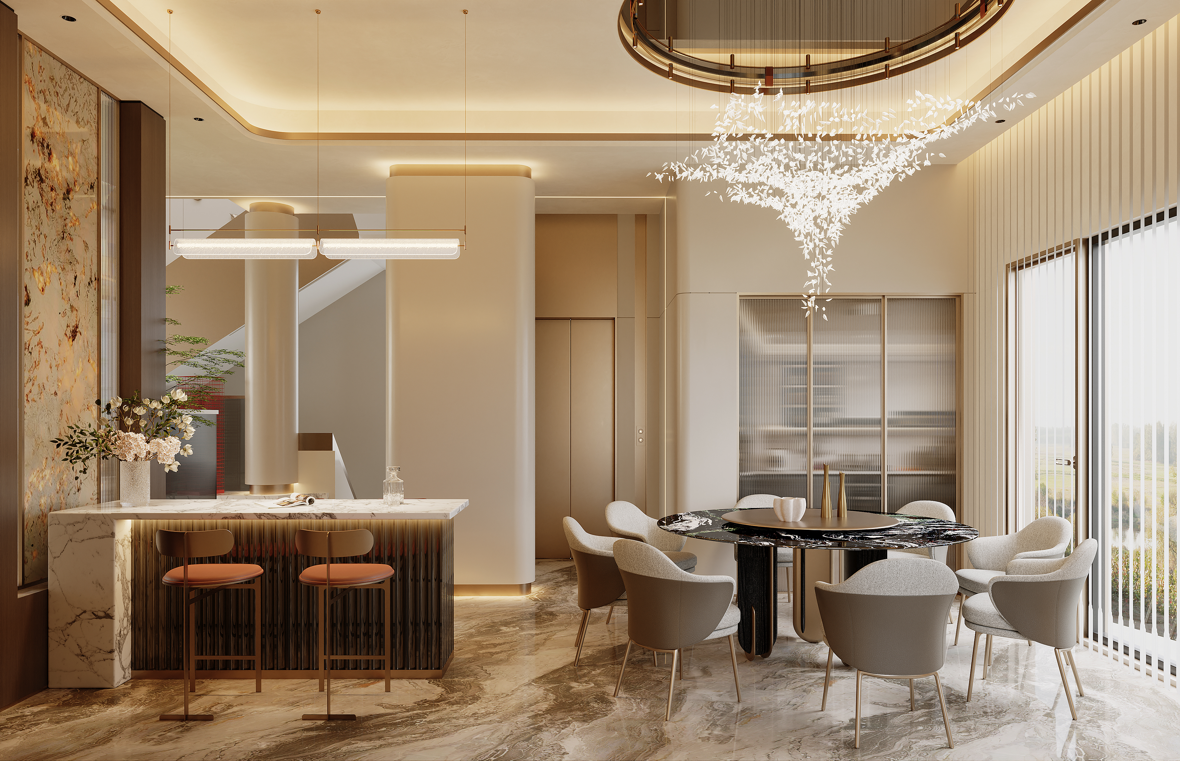 华府300平别墅丨中国上海丨李冬-1