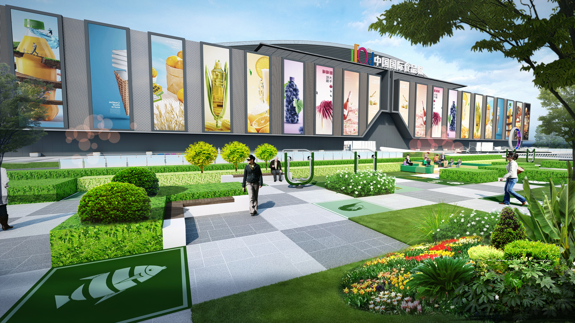 中国国际食品城 ---松弛感商业分享丨中国临沂丨上瑞设计-3