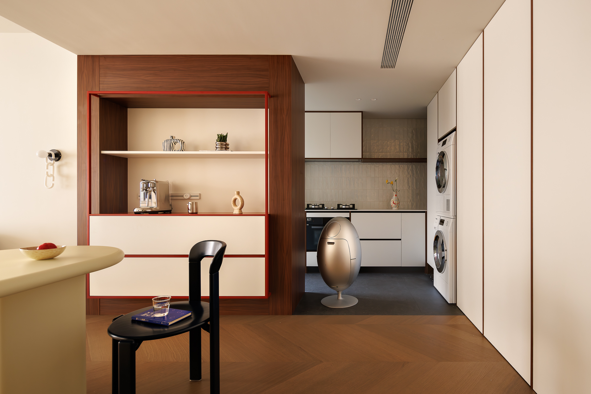 简白画幕上的明媚着色,打翻了调色盘的家恰丨中国上海丨HURR赫设计-28