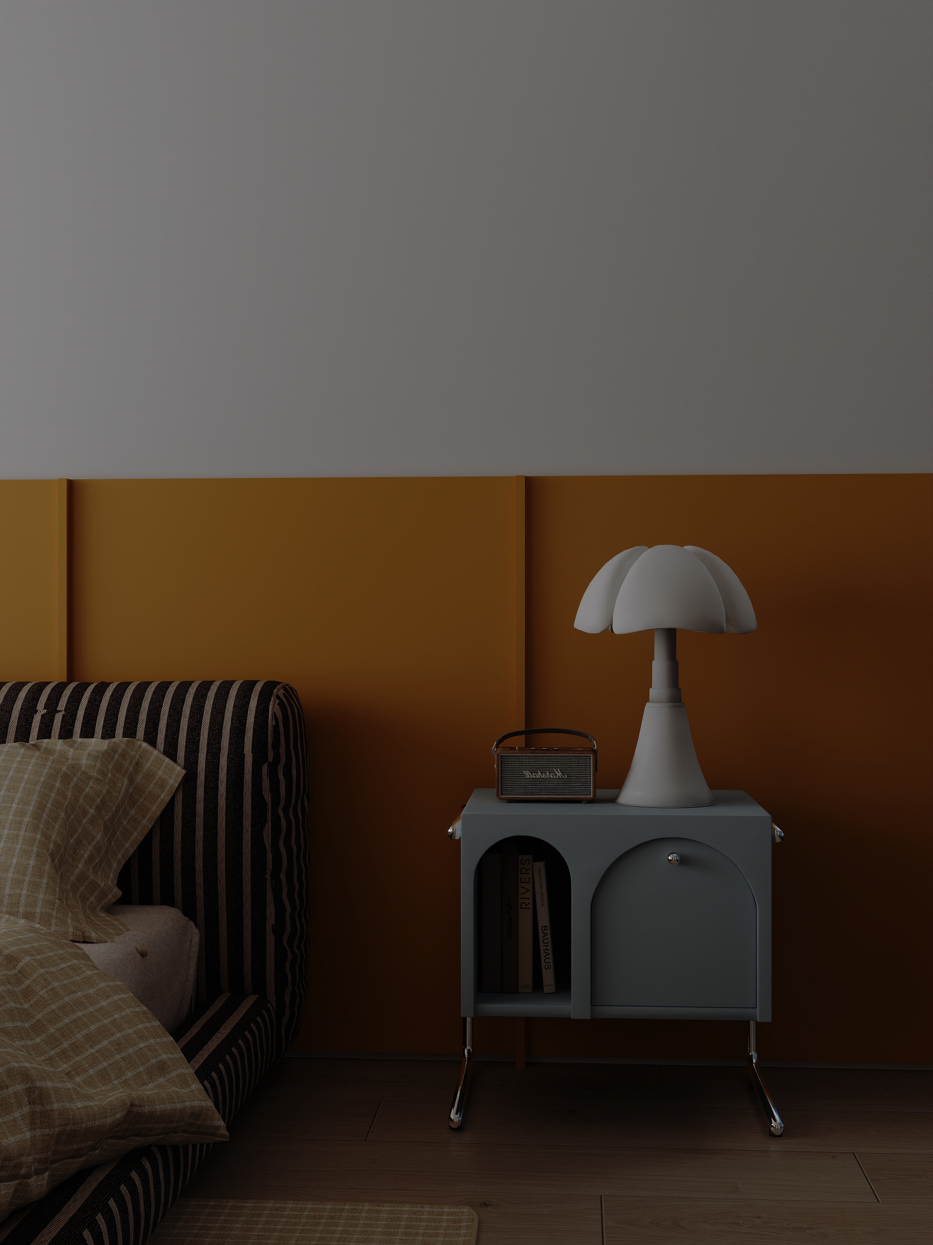 100㎡三室改两室包豪斯风格丨中国乐山丨ESEAN-3