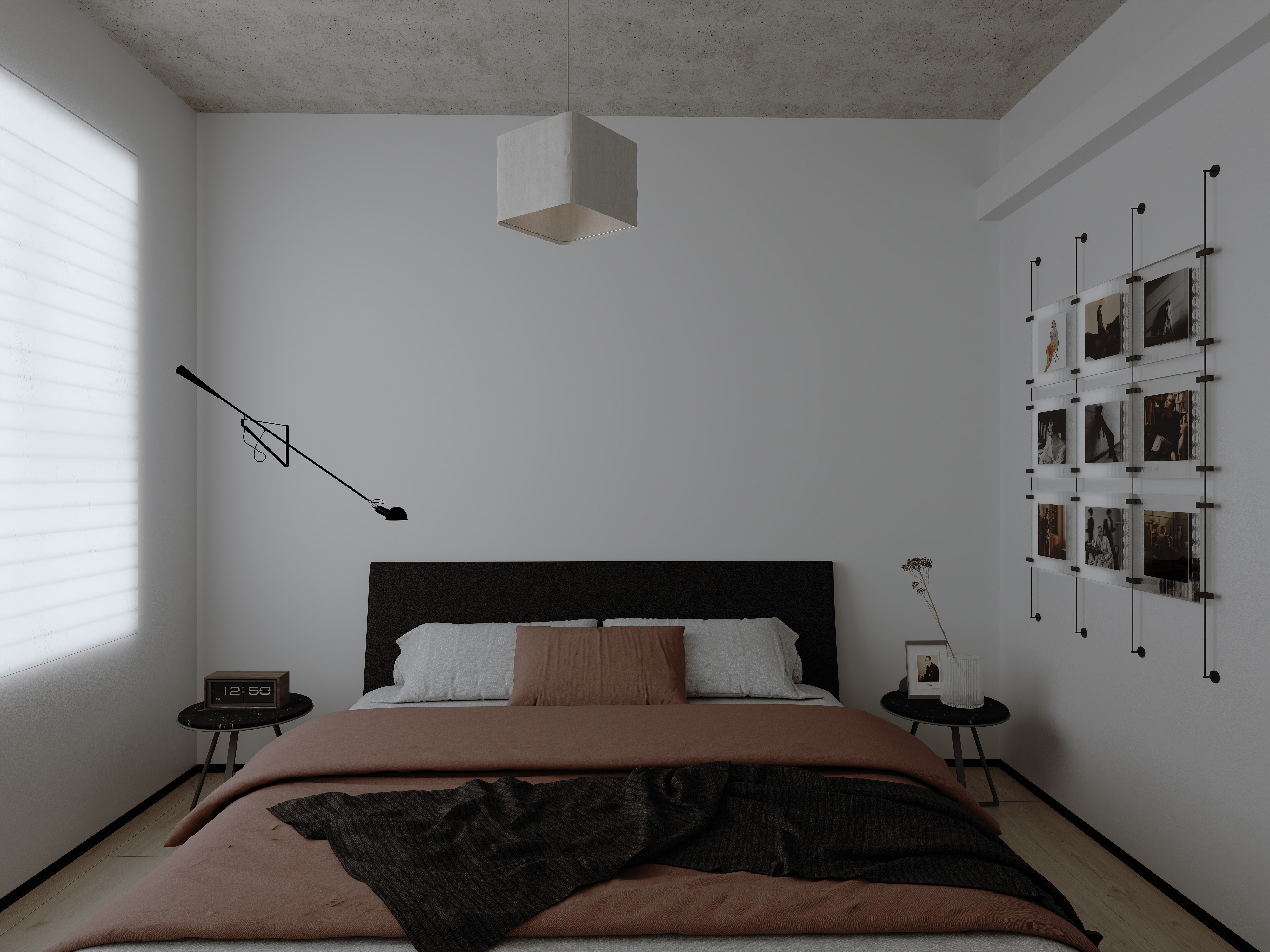 100㎡三室改两室包豪斯风格丨中国乐山丨ESEAN-2