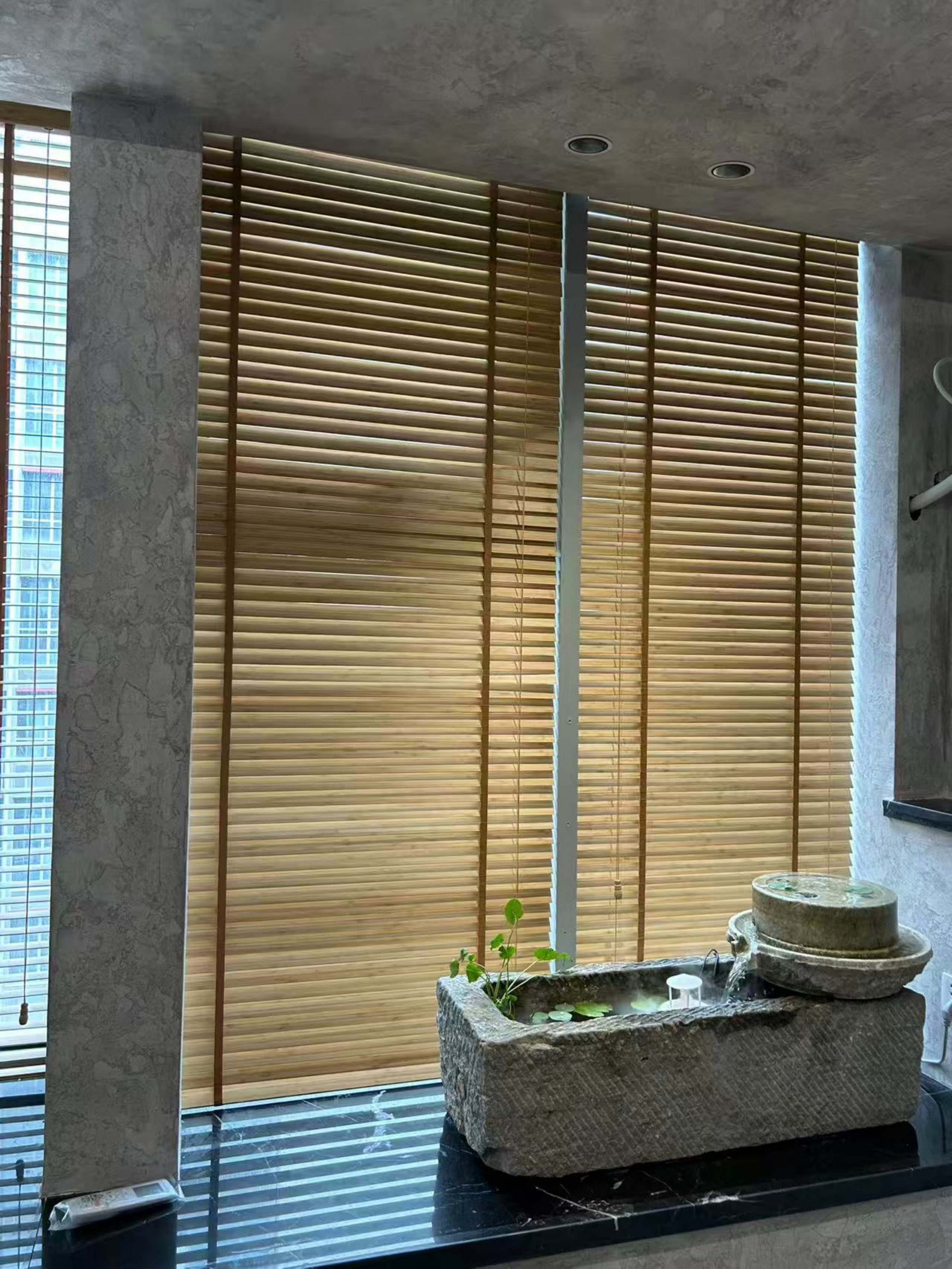 侘寂风格58平方米挑高5.8米LOFT办公室实景图丨中国徐州丨李旺武-8