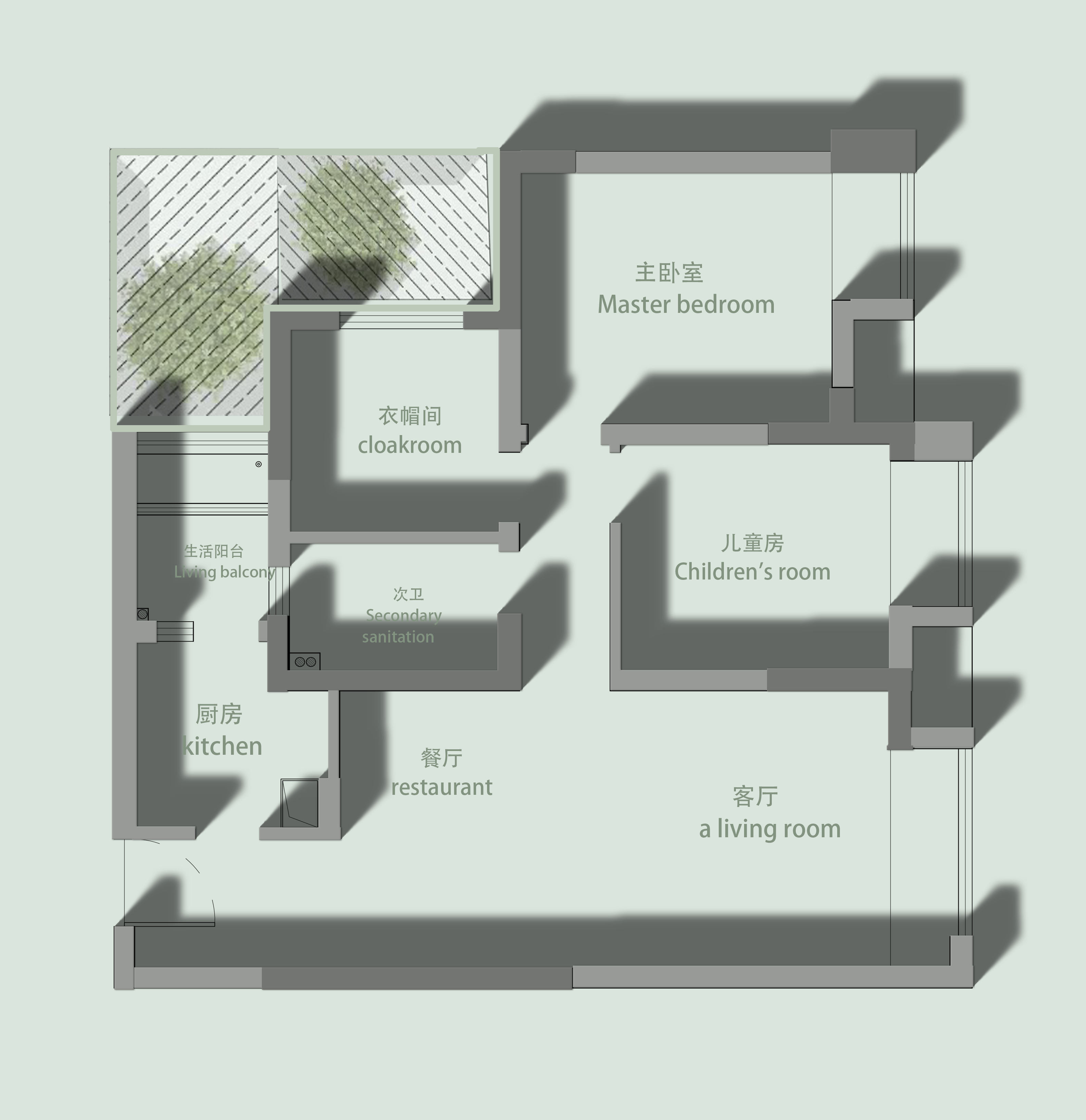 被光吻过的家，每一处缝隙都写满温柔”----光之憩所丨中国成都丨卢小刚-29
