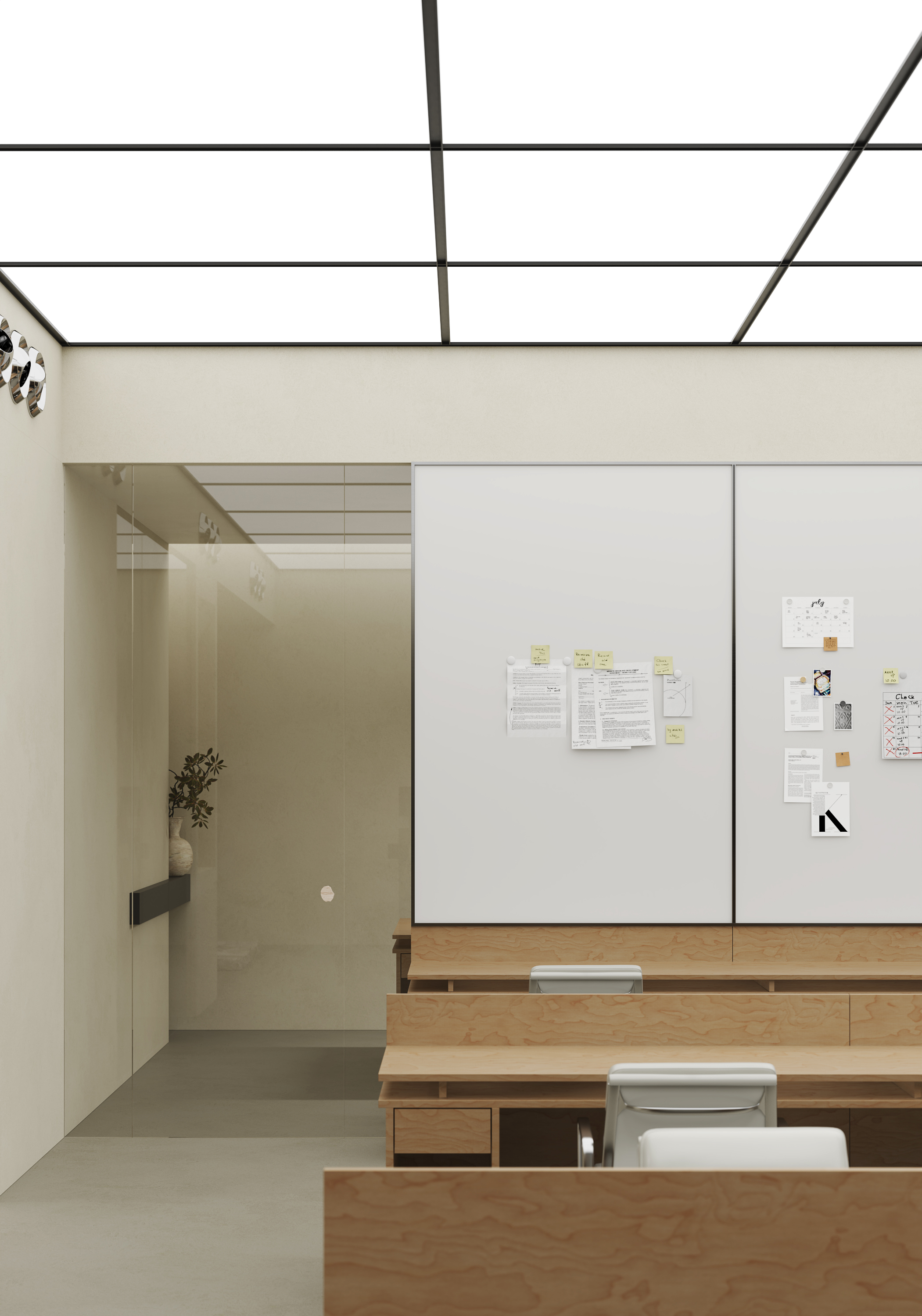 200平方米木作办公室设计方案丨中国合肥丨合肥万物空间建筑设计有限公司-6