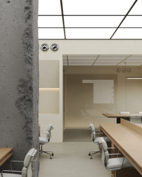 200平方米木作办公室设计方案丨中国合肥丨合肥万物空间建筑设计有限公司