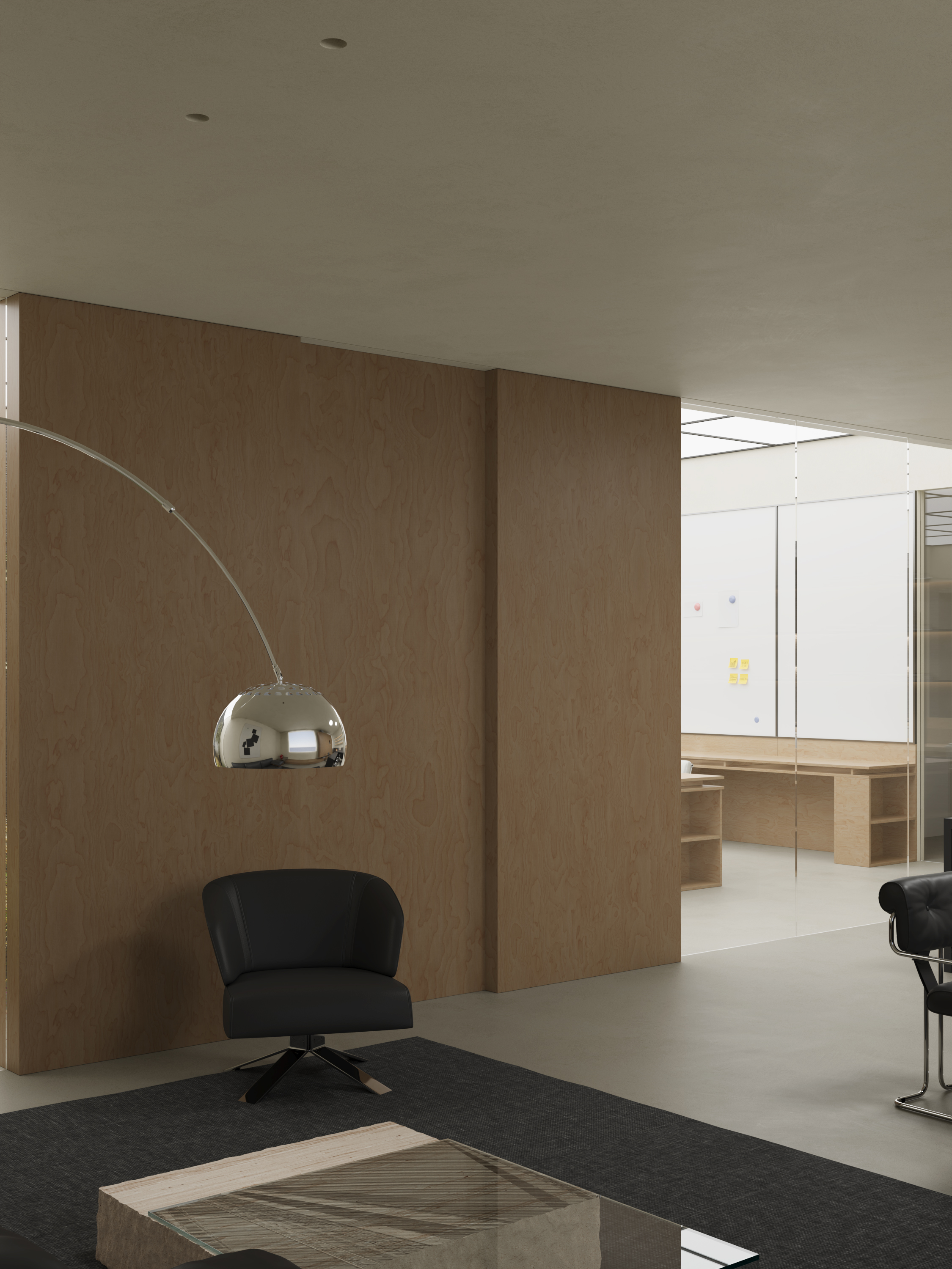 200平方米木作办公室设计方案丨中国合肥丨合肥万物空间建筑设计有限公司-14