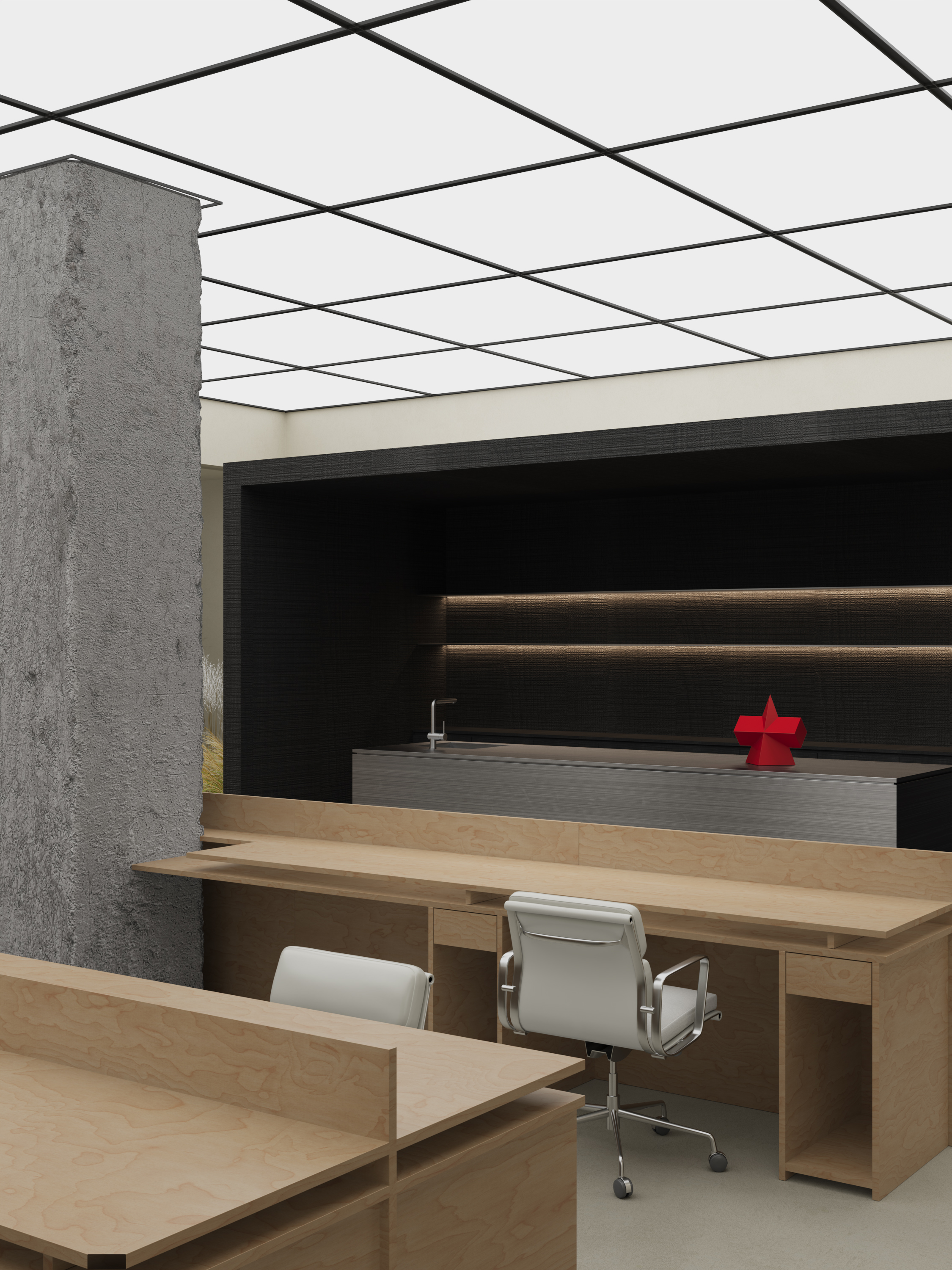 200平方米木作办公室设计方案丨中国合肥丨合肥万物空间建筑设计有限公司-15