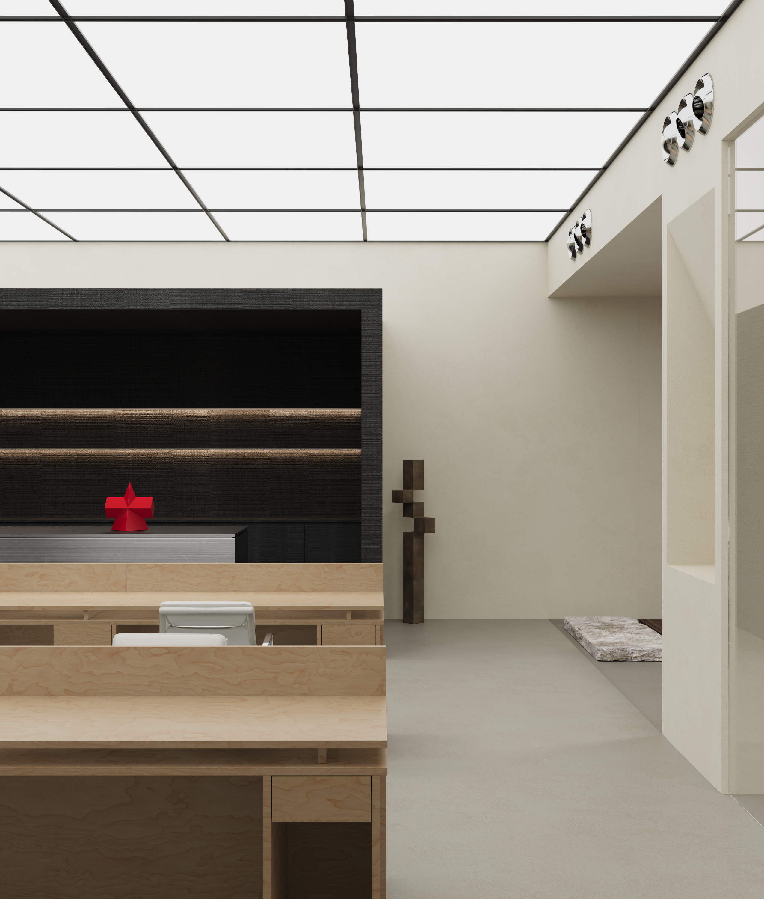 200平方米木作办公室设计方案丨中国合肥丨合肥万物空间建筑设计有限公司-16