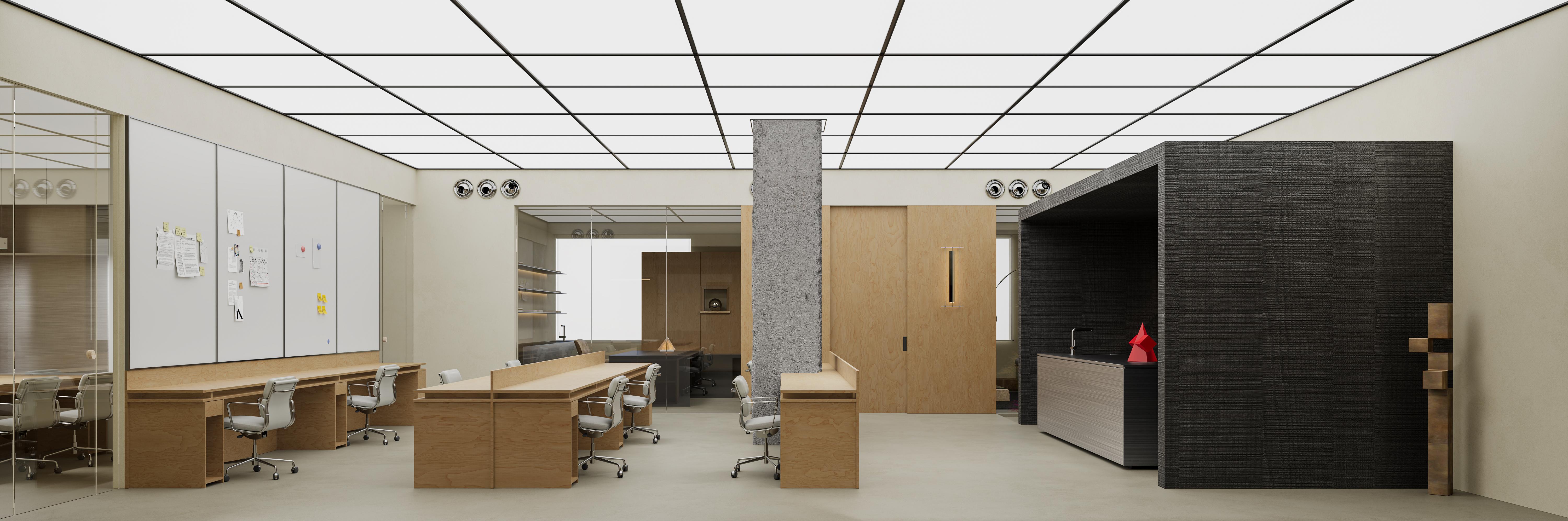 200平方米木作办公室设计方案丨中国合肥丨合肥万物空间建筑设计有限公司-21