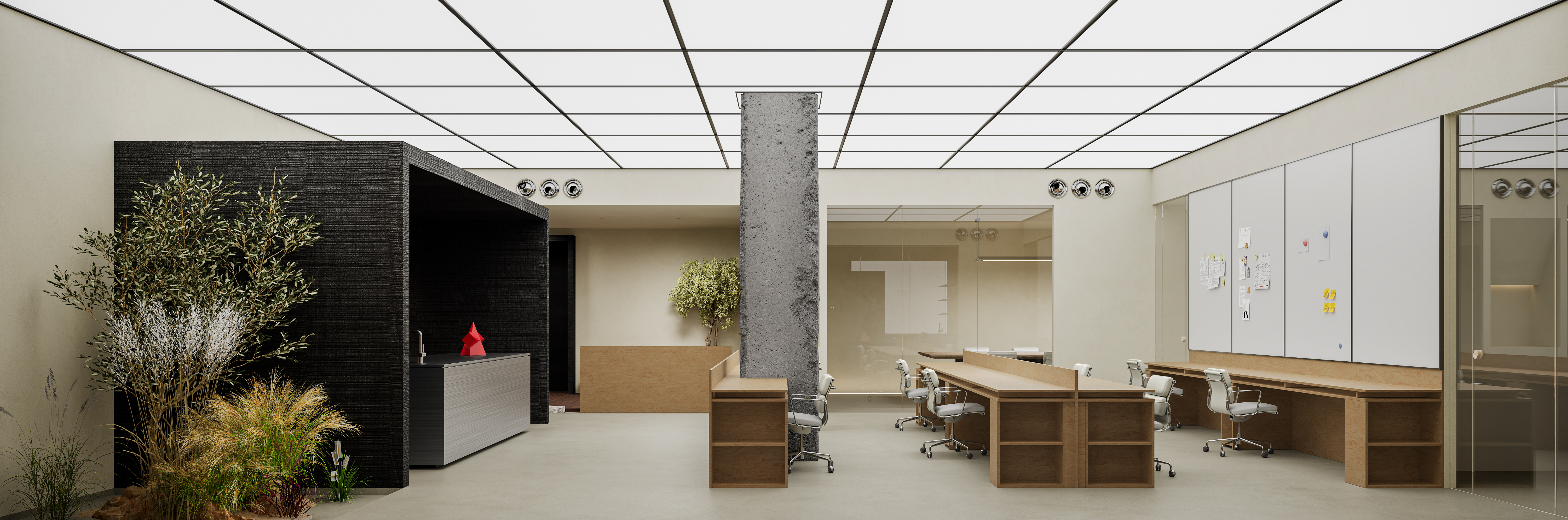 200平方米木作办公室设计方案丨中国合肥丨合肥万物空间建筑设计有限公司-20