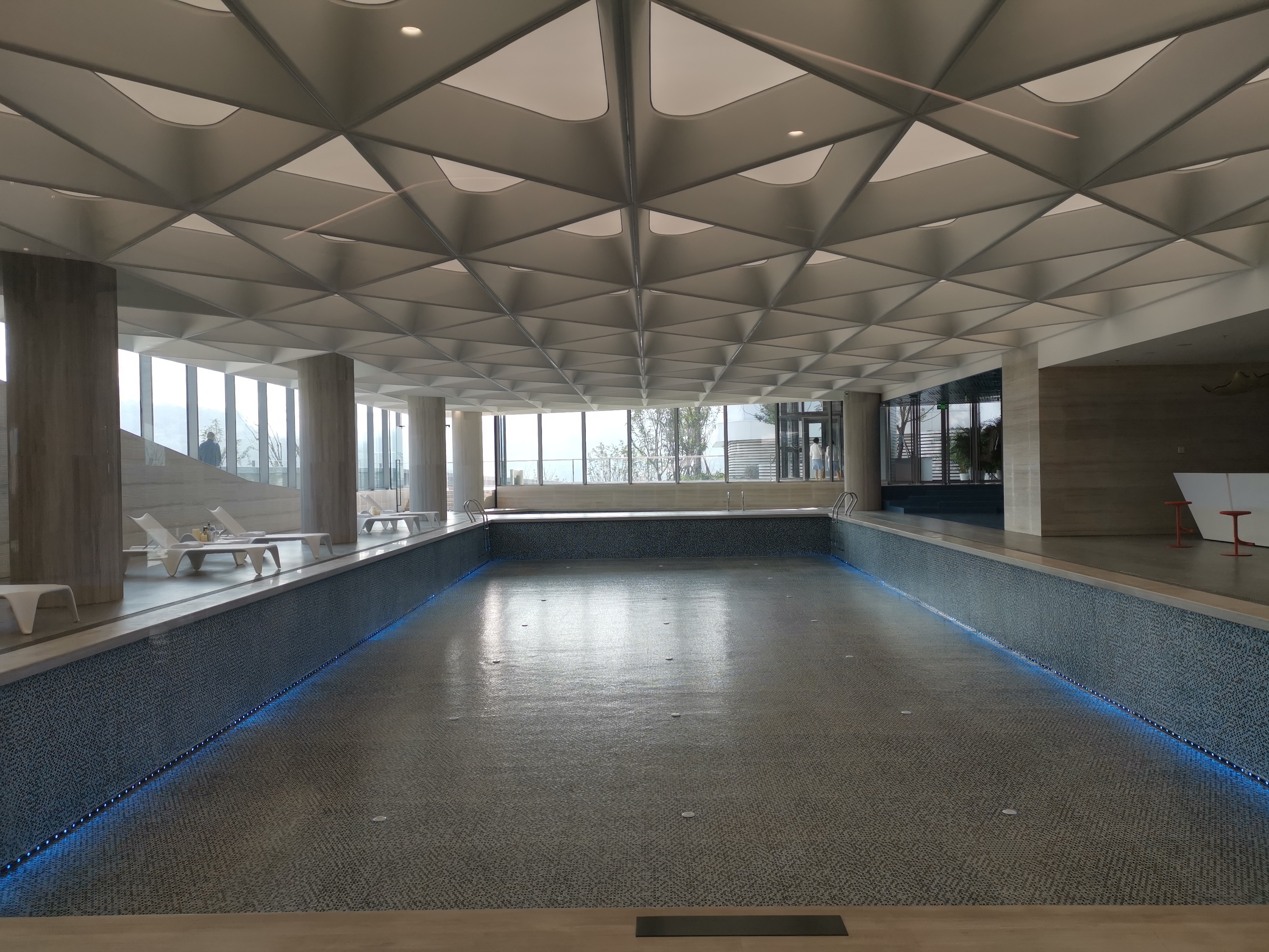 麓悦江城室内泳池及展陈装饰丨中国重庆丨Yuki设计-0